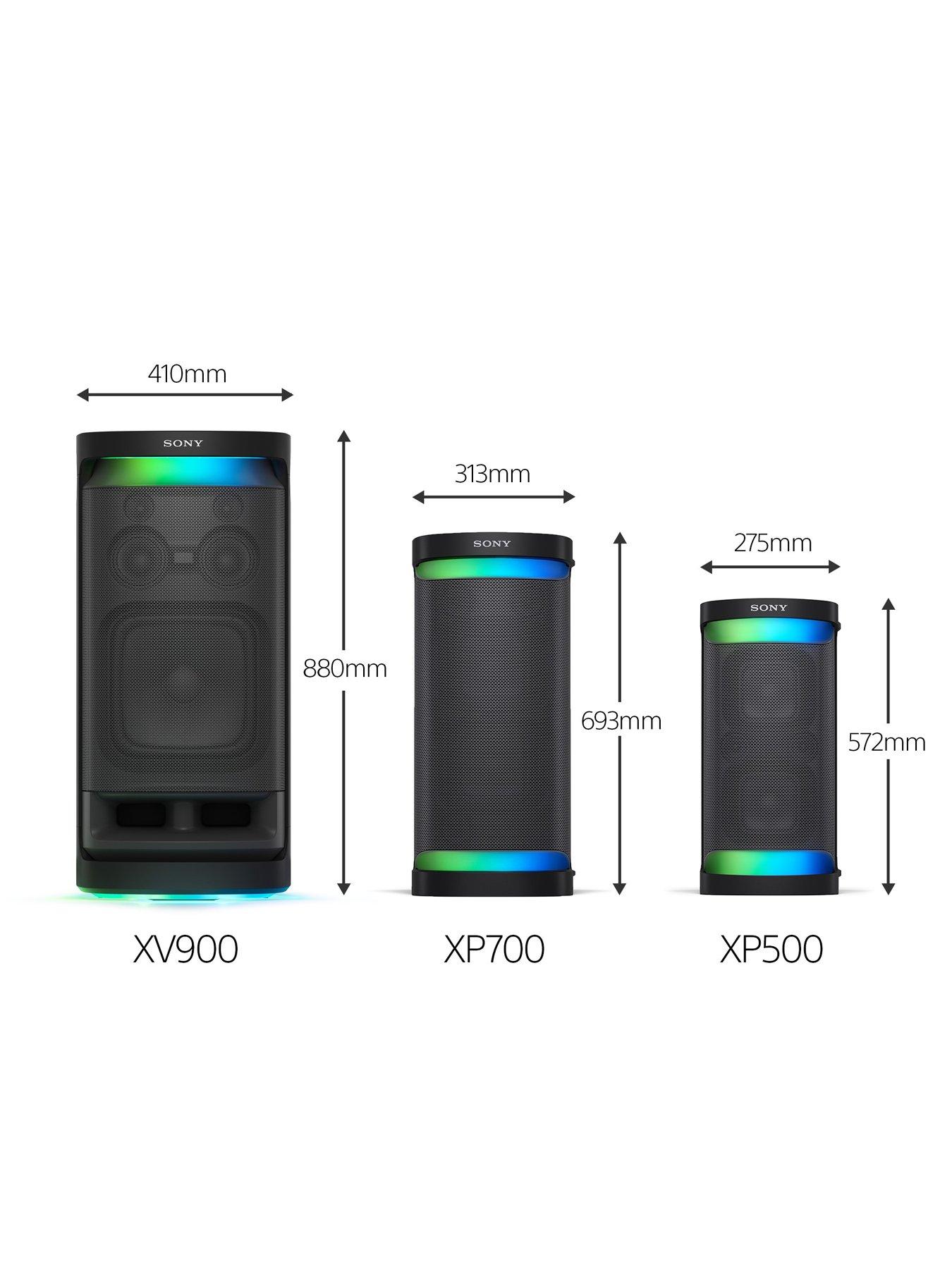 Image 7 of 8 of Sony SRS-XV900 Bluetooth Megasound Party Speaker - Black
