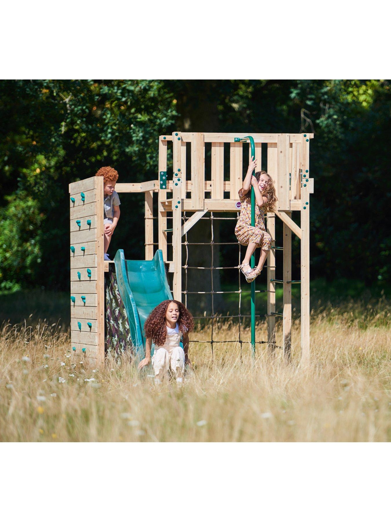 Image 3 of 7 of Plum Wooden Climbing Cube XL Play Centre