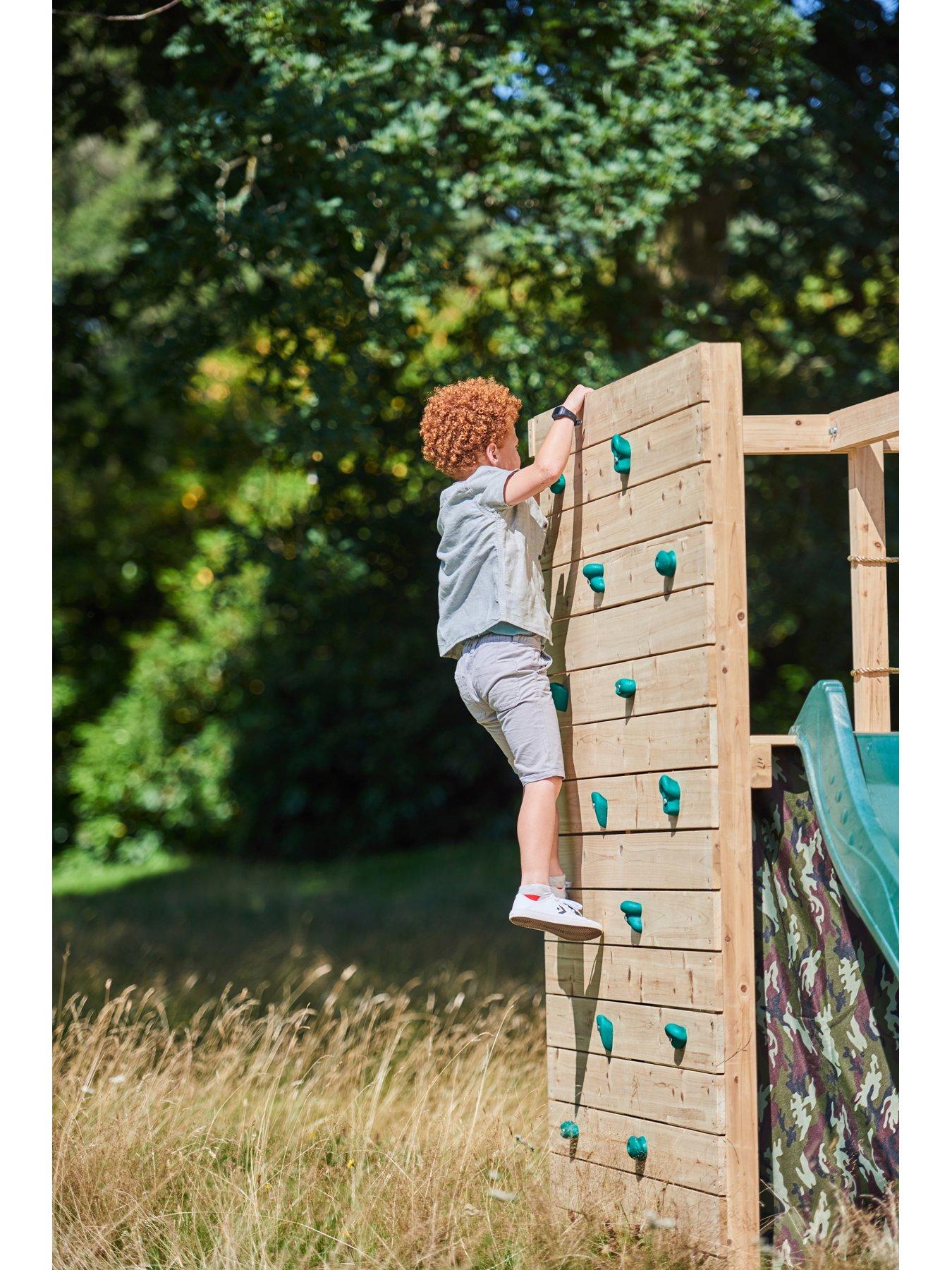 Image 4 of 7 of Plum Wooden Climbing Cube XL Play Centre