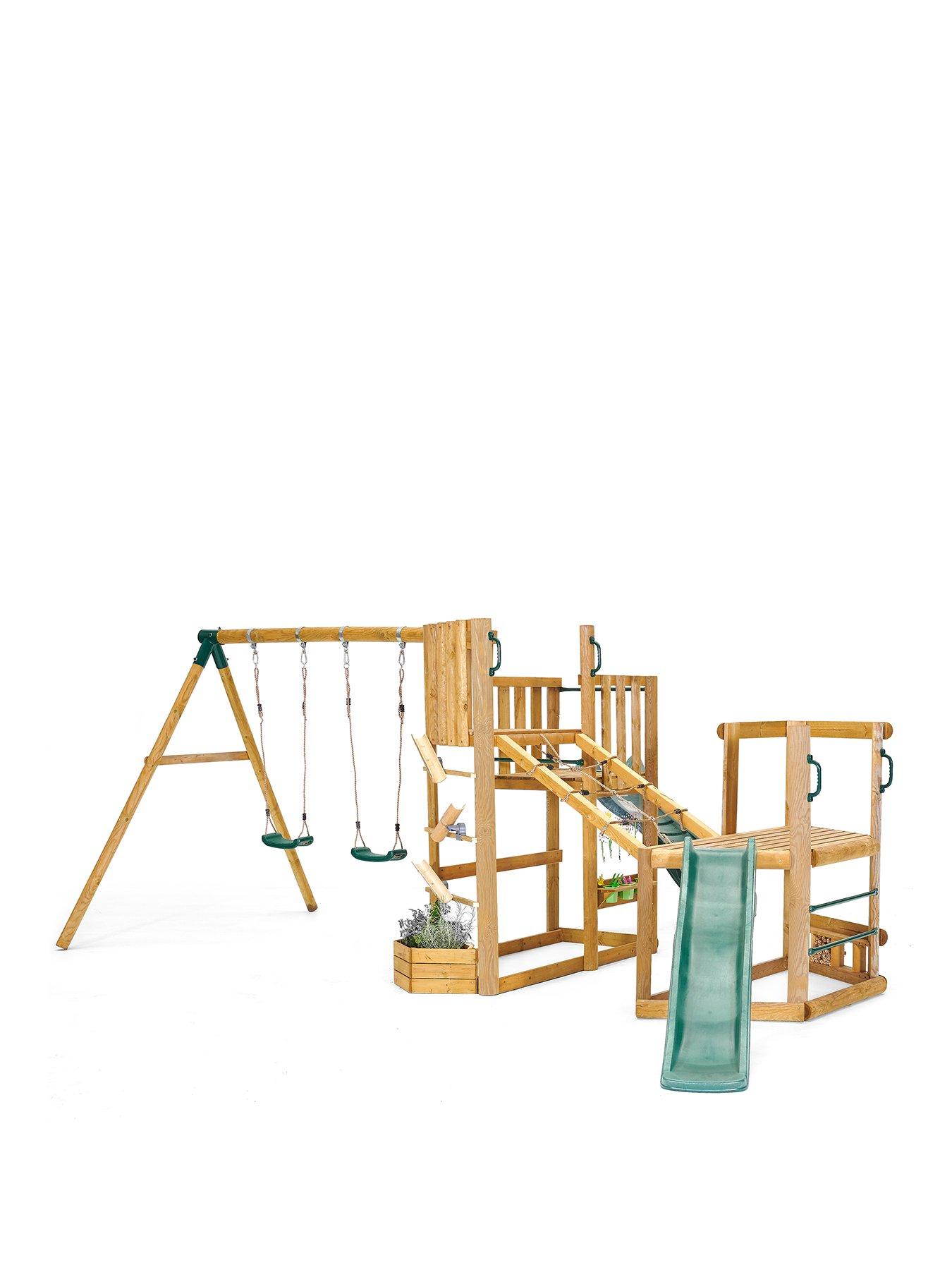 Image 1 of 8 of Plum Discovery Adventure Playcentre with Swings