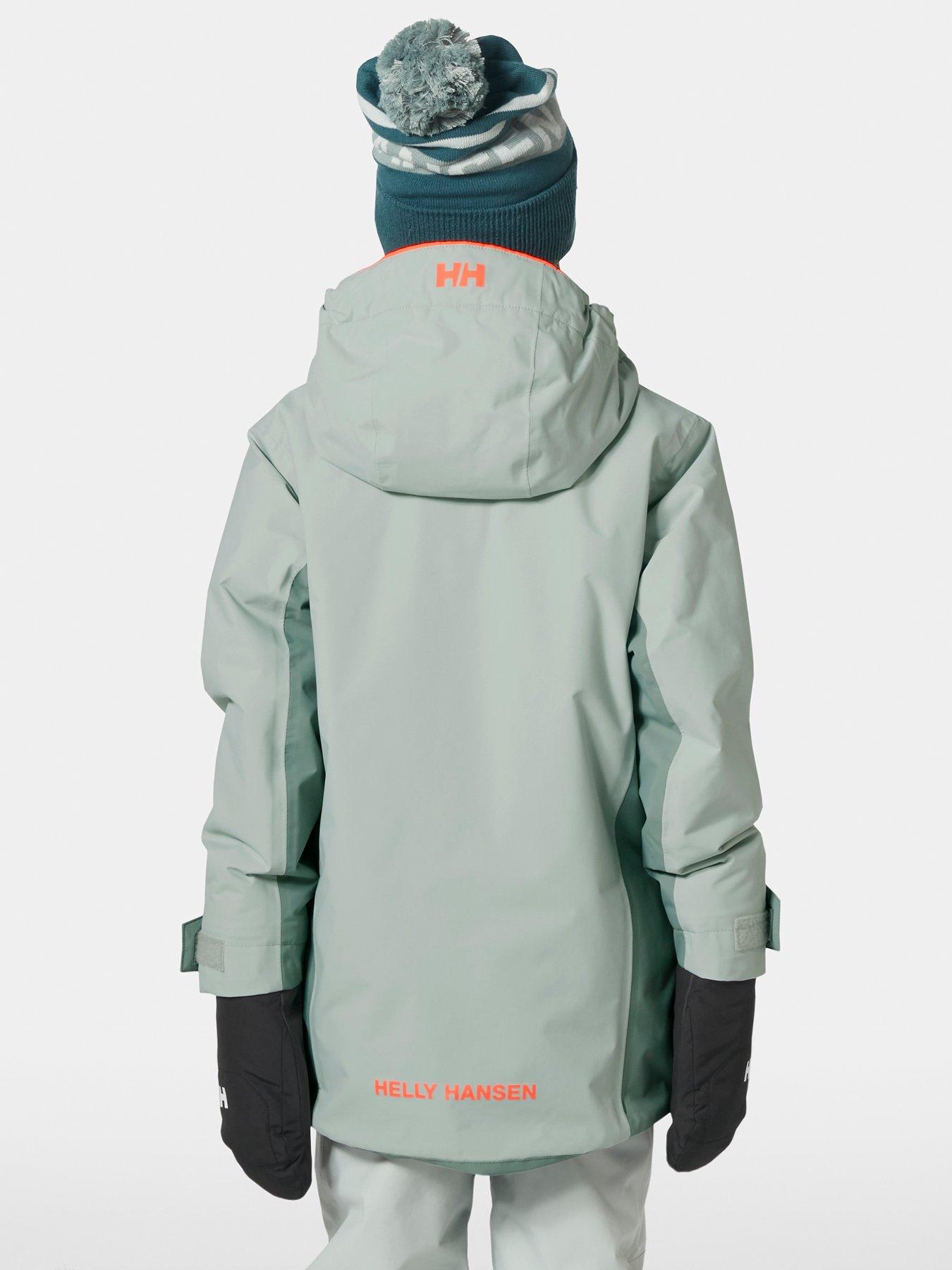 Image 2 of 4 of Helly Hansen Kids' Unisex Ski Level Jacket - Light Green