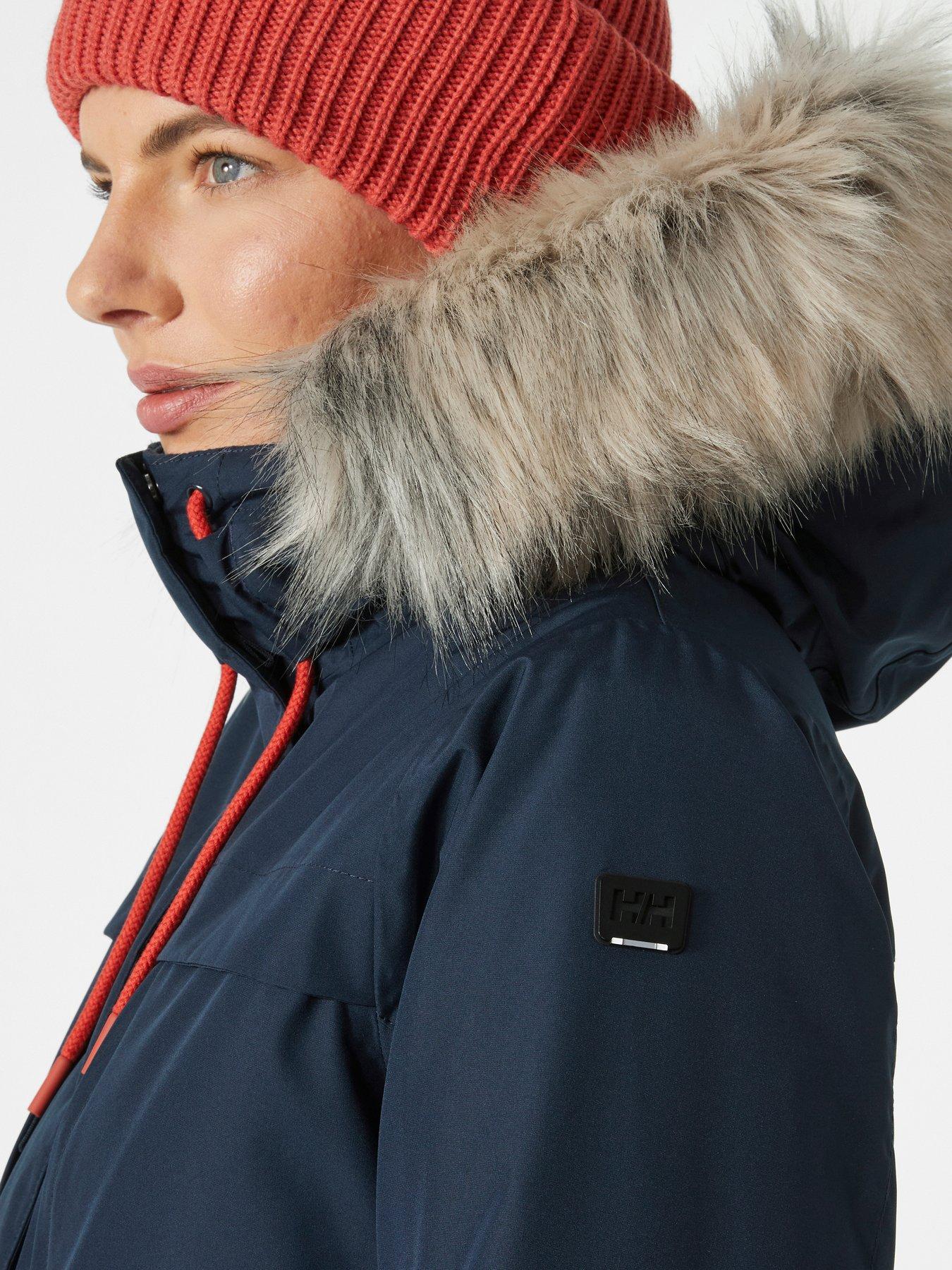 Helly Hansen Womens Coastal Parka Navy Very