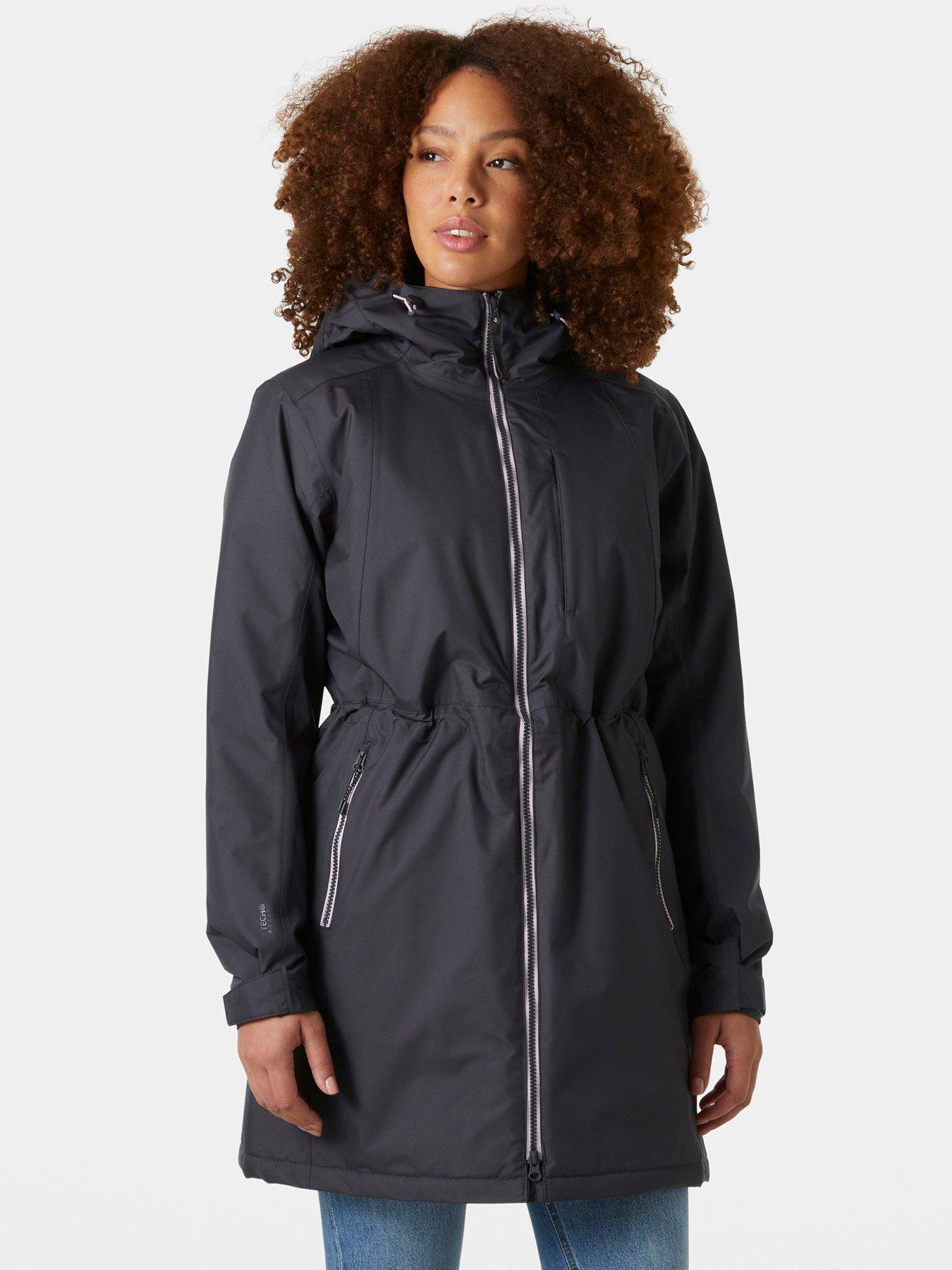 Helly Hansen Womens Westport Insulated Waterproof Coat - Dark Grey