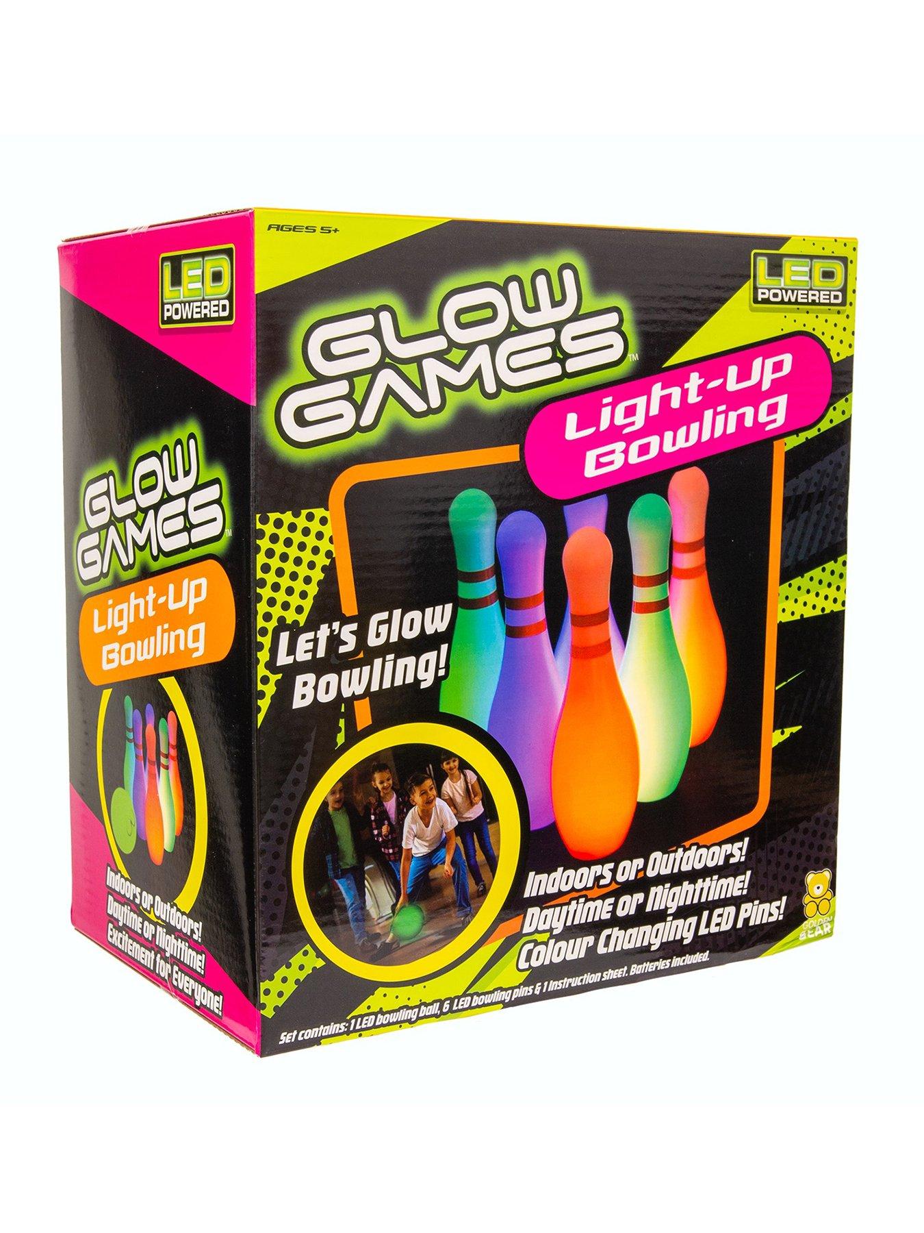Image 1 of 4 of Glow Games Light-up Bowling Set