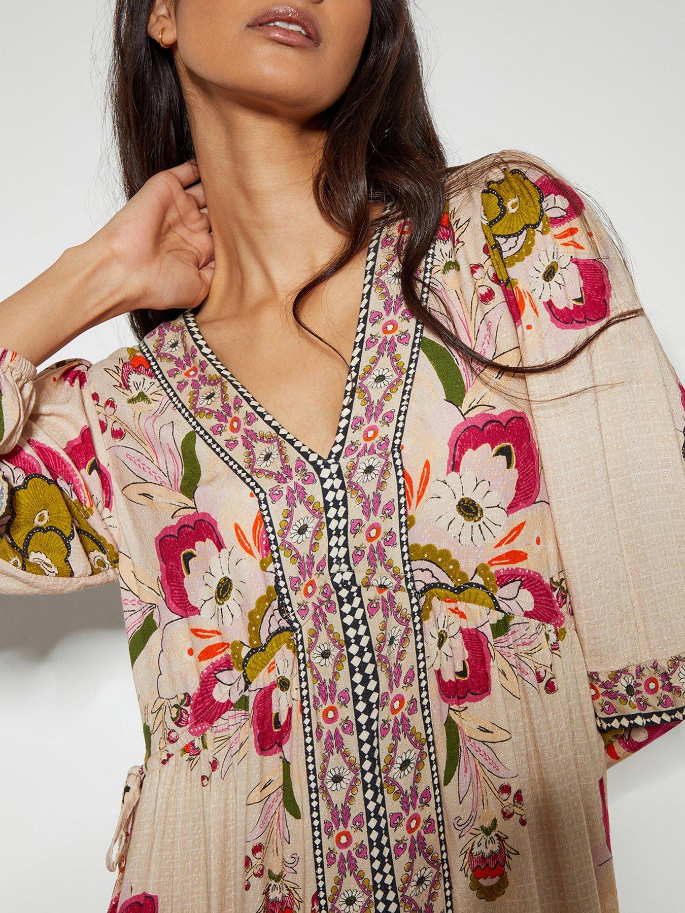 Image 4 of 4 of Monsoon Kara Floral Dress