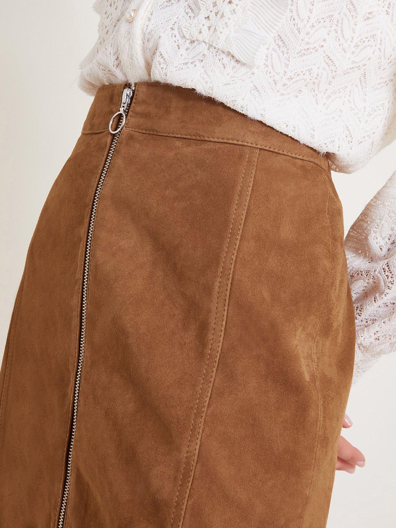 Sienna Suede Skirt