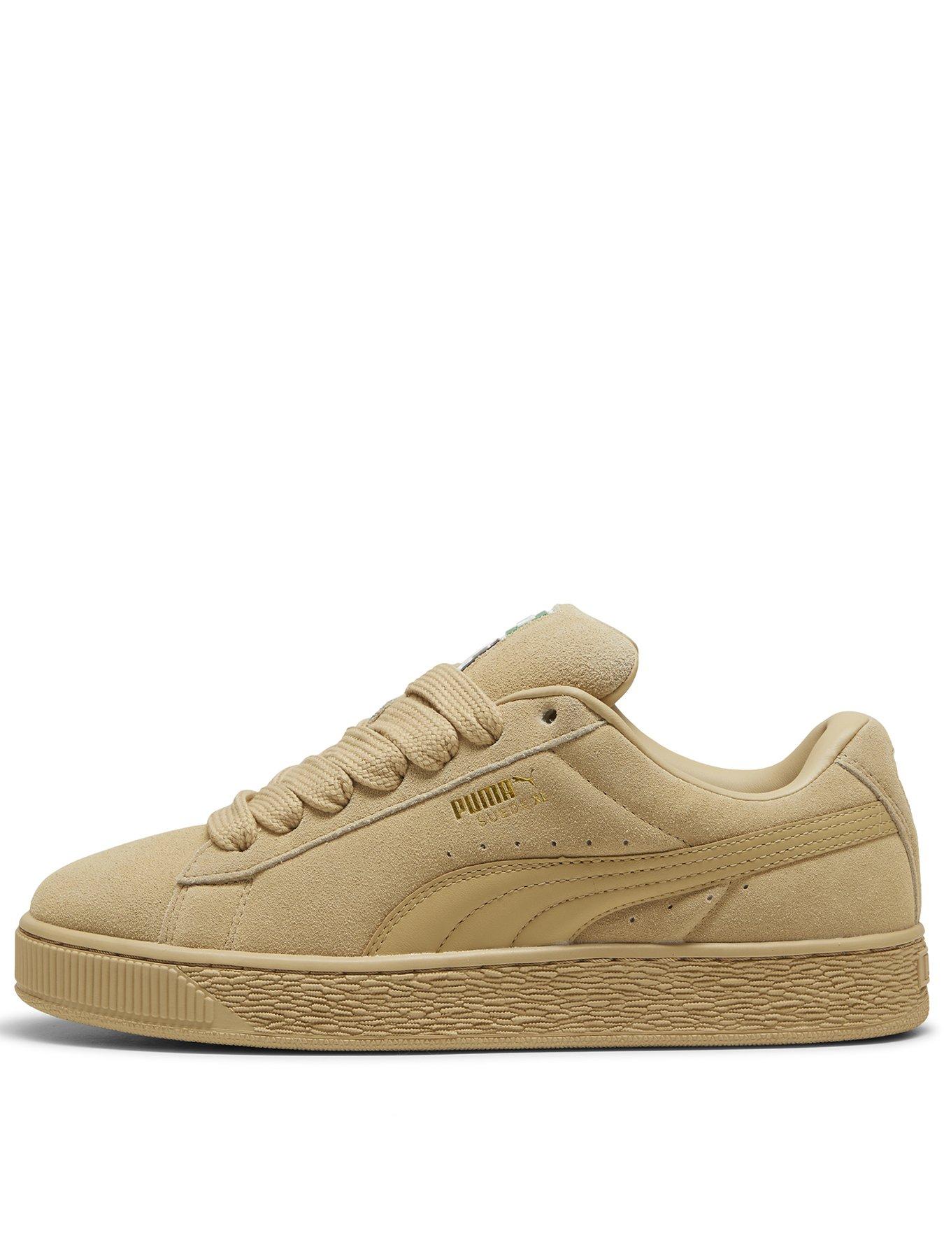 Men s Suede Xl Trainers Beige