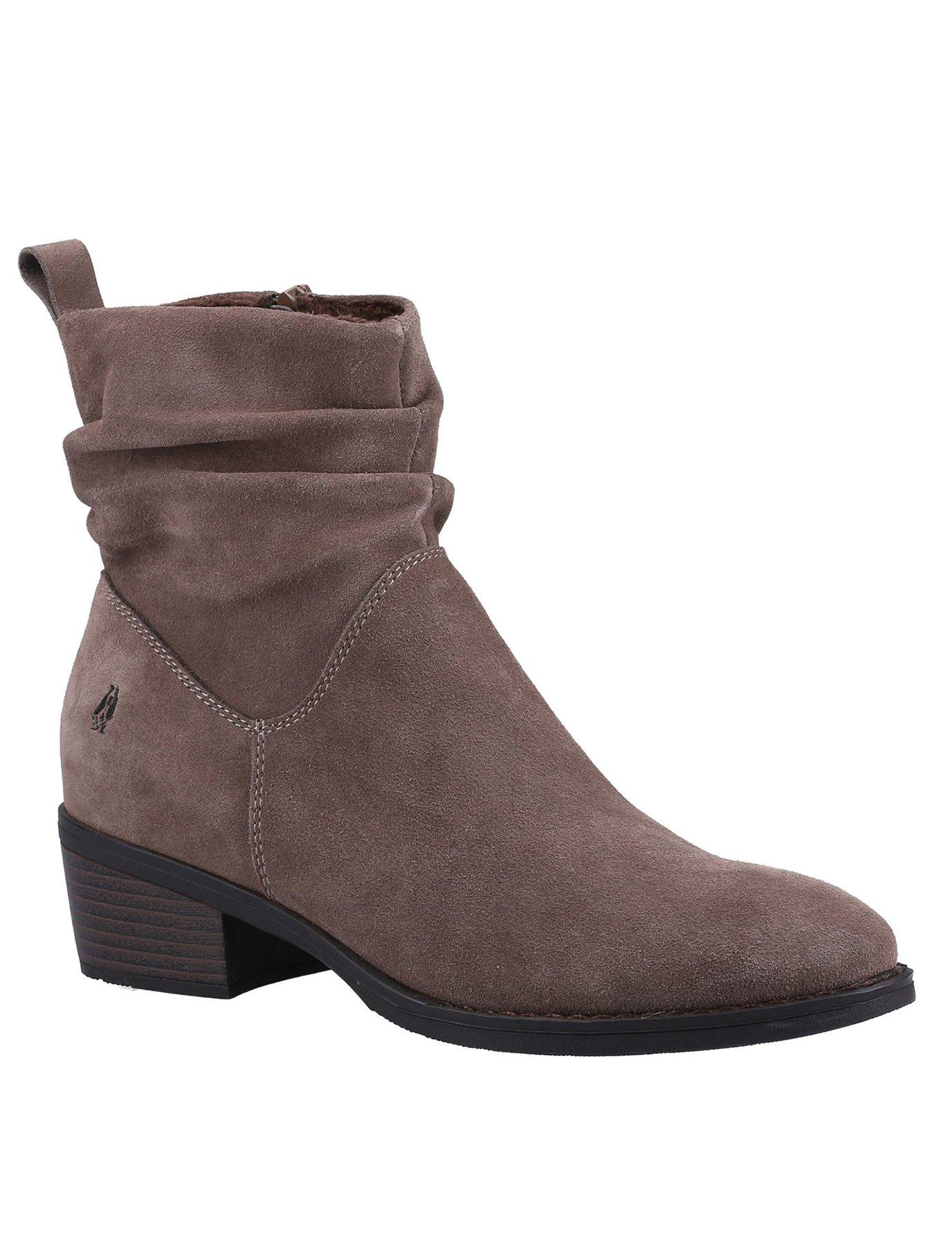 Hush puppies taupe deals
