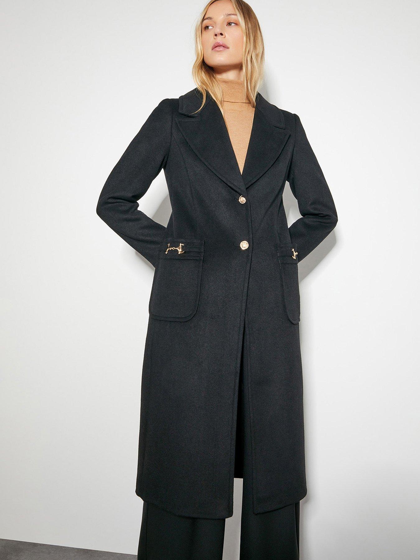 Black coat womens uk online