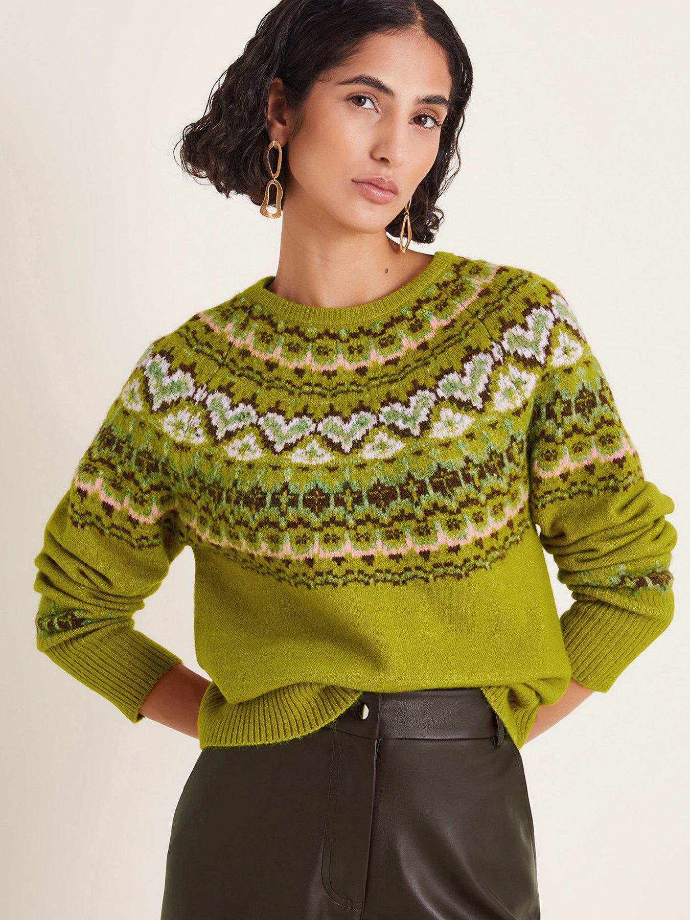 Fern Sweater Caramel Fairisle