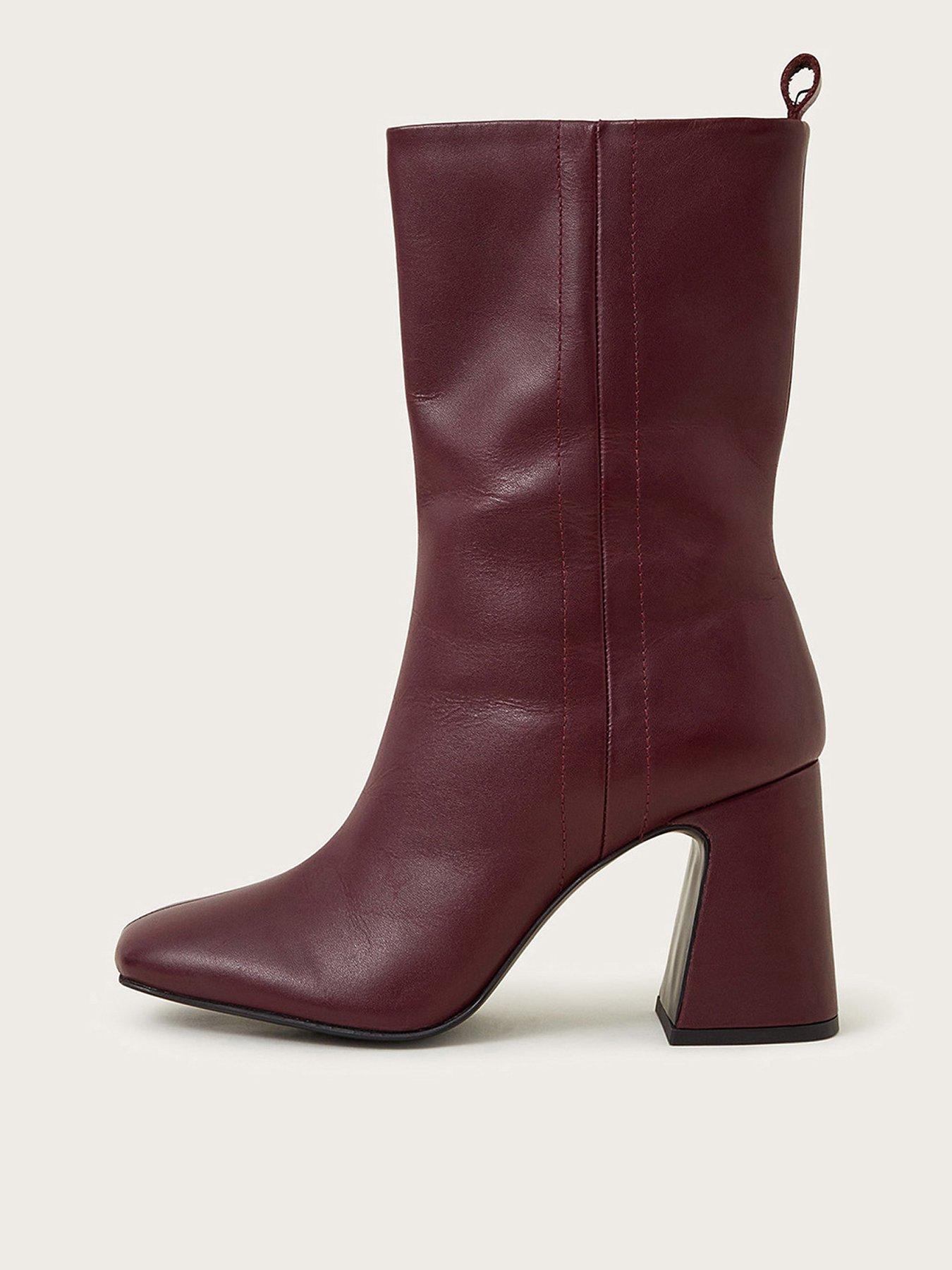 2.5 inch heel boots online