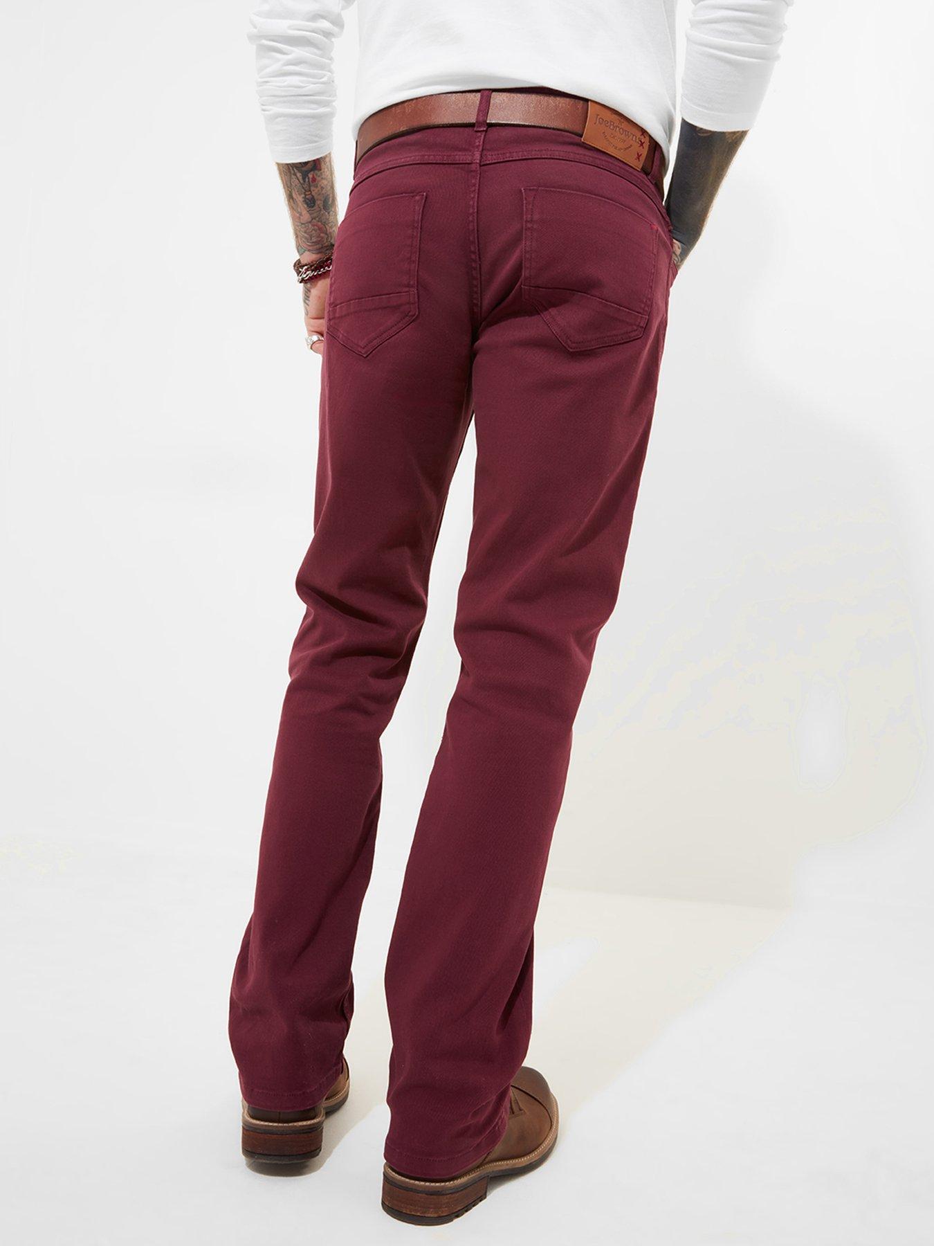 Jeans Corpus Morphy Taille 34 Marron - Coupe Straight Leg, Longueur D'entrejambe 31 Pouces, Neuf Avec étiquettes