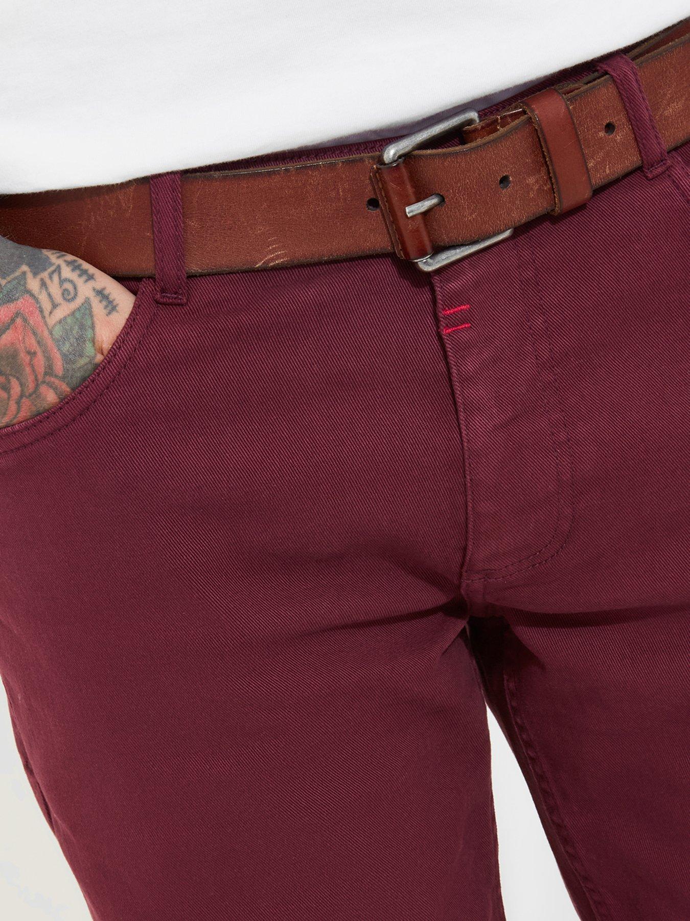 Jeans Corpus Morphy Marron - Taille 34 - Coupe Droite Classique - Neuf Avec étiquettes