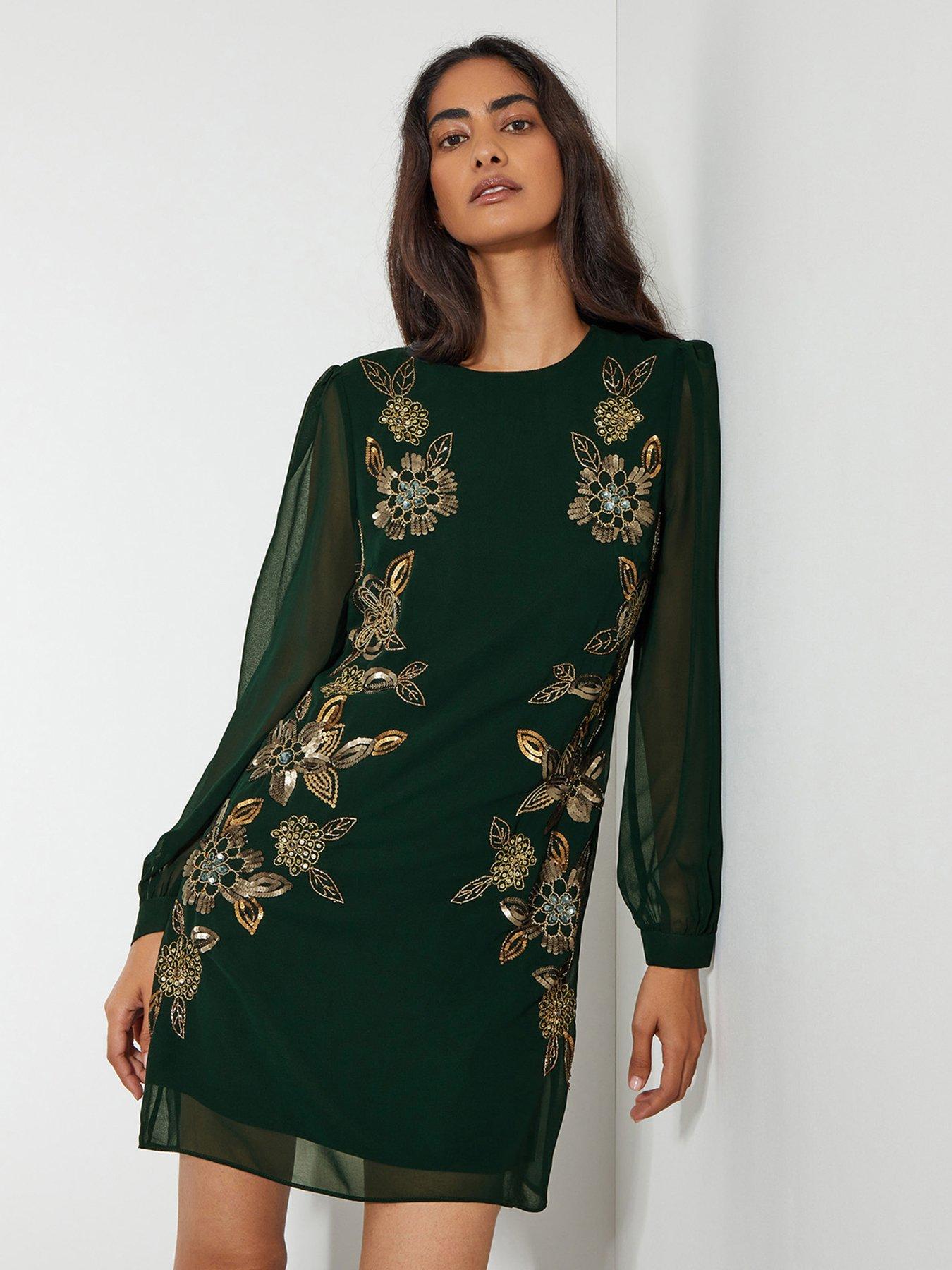 Image 1 of 4 of Monsoon Emma Tunic - Green