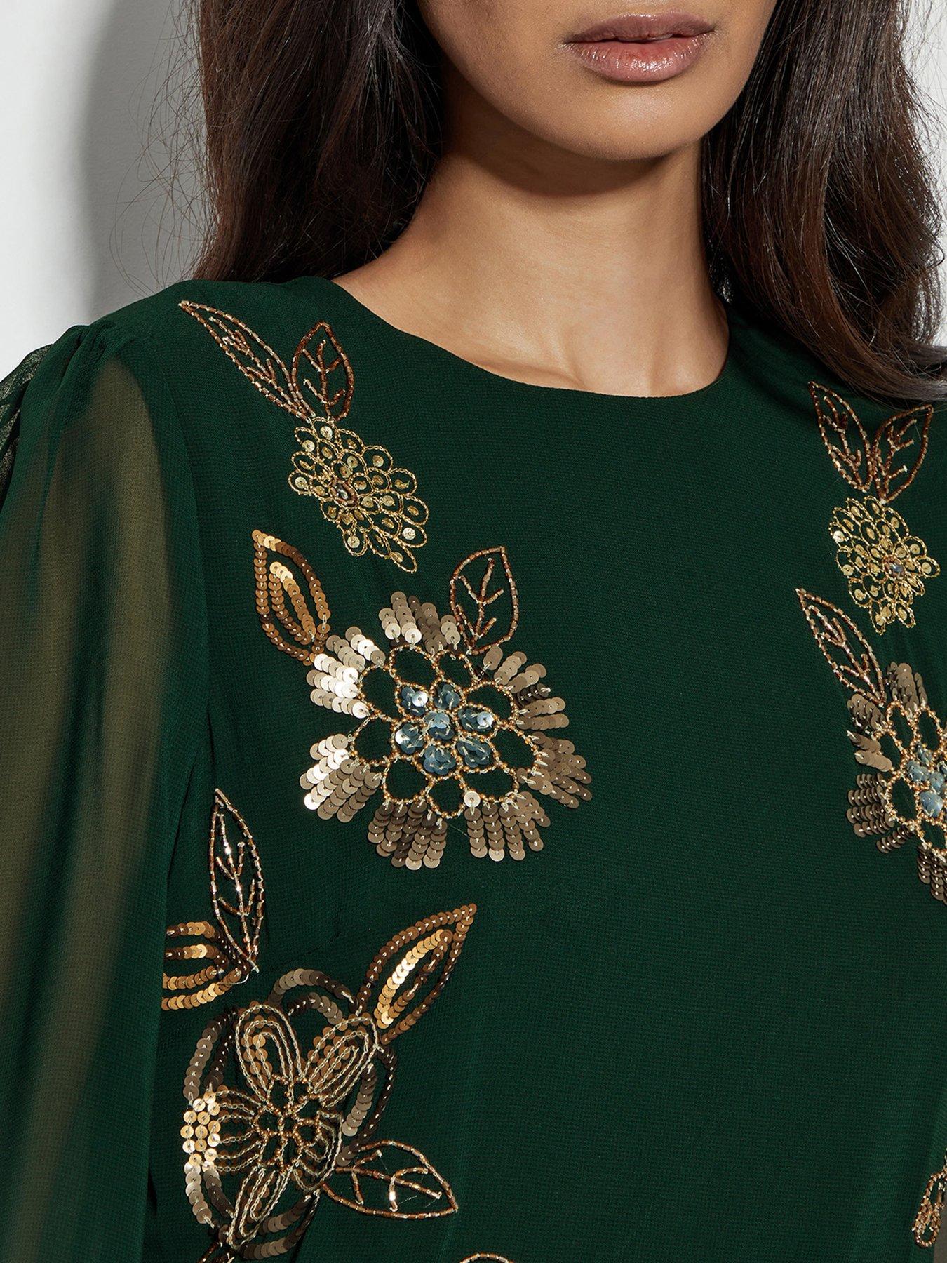 Image 4 of 4 of Monsoon Emma Tunic - Green