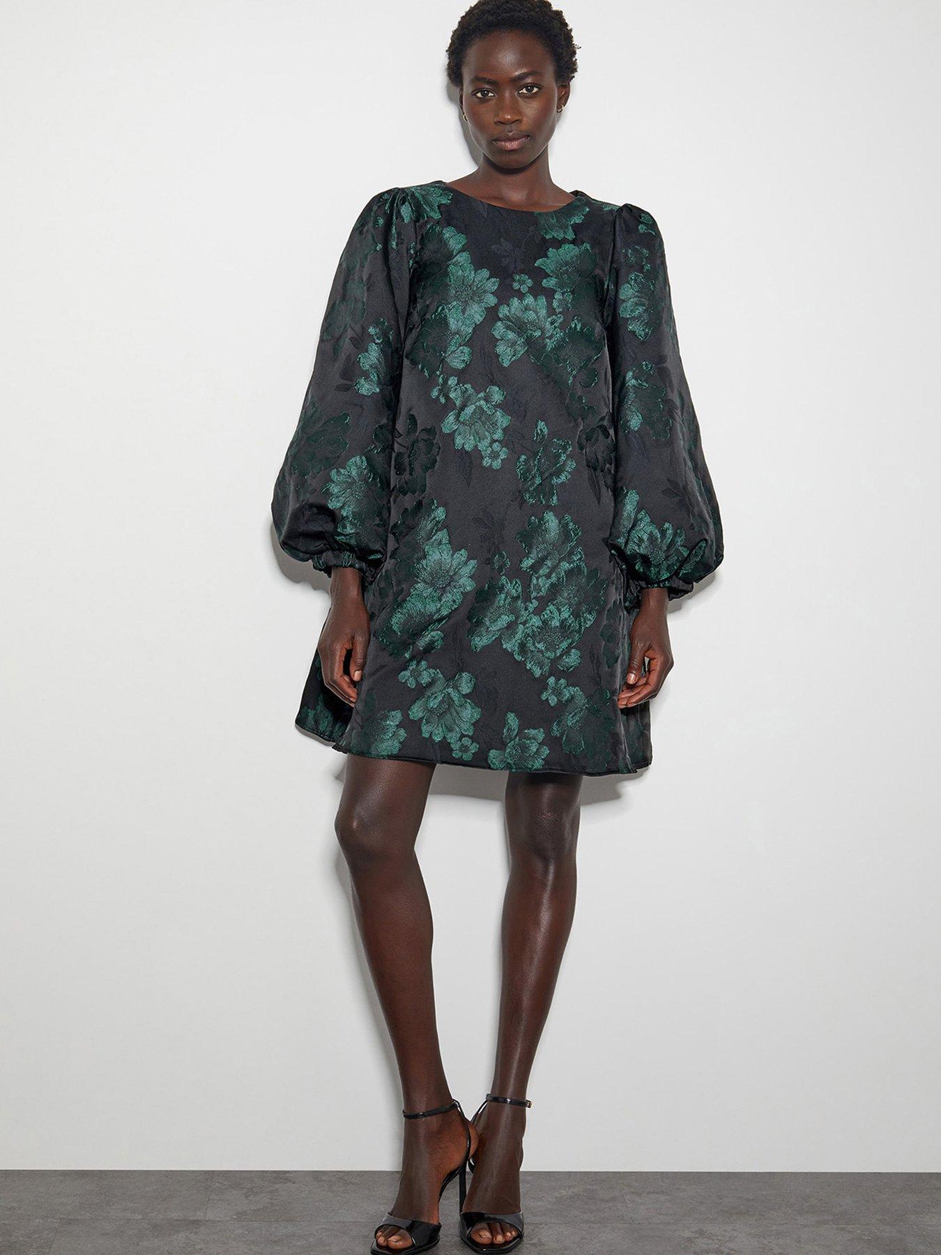 Monsoon Julie Jacquard Dress Very