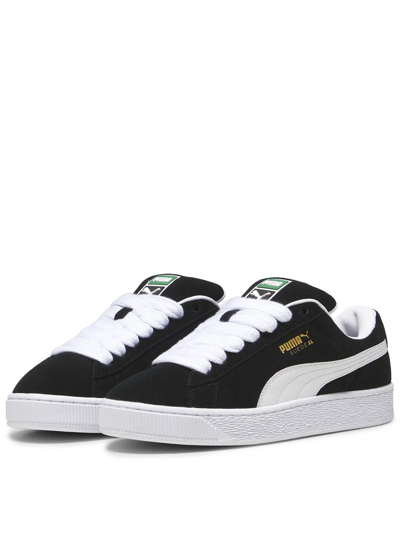 Grey puma trainers on sale