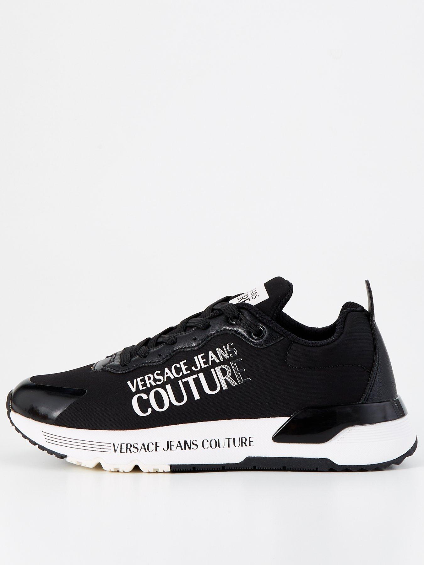 Black and white designer trainers online