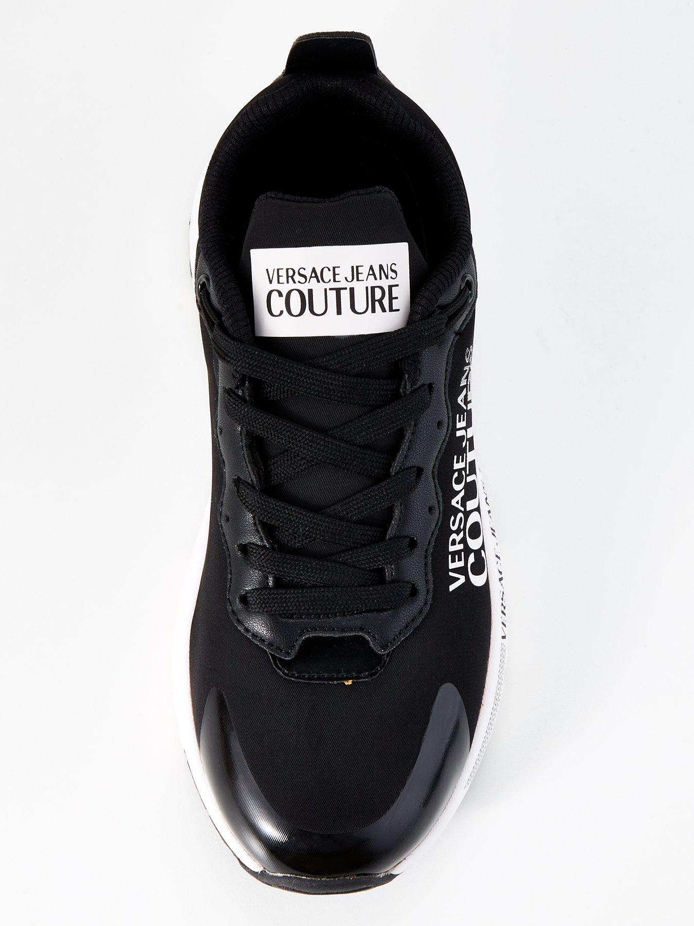 Versace Jeans Couture Logo Sneakers Black Very