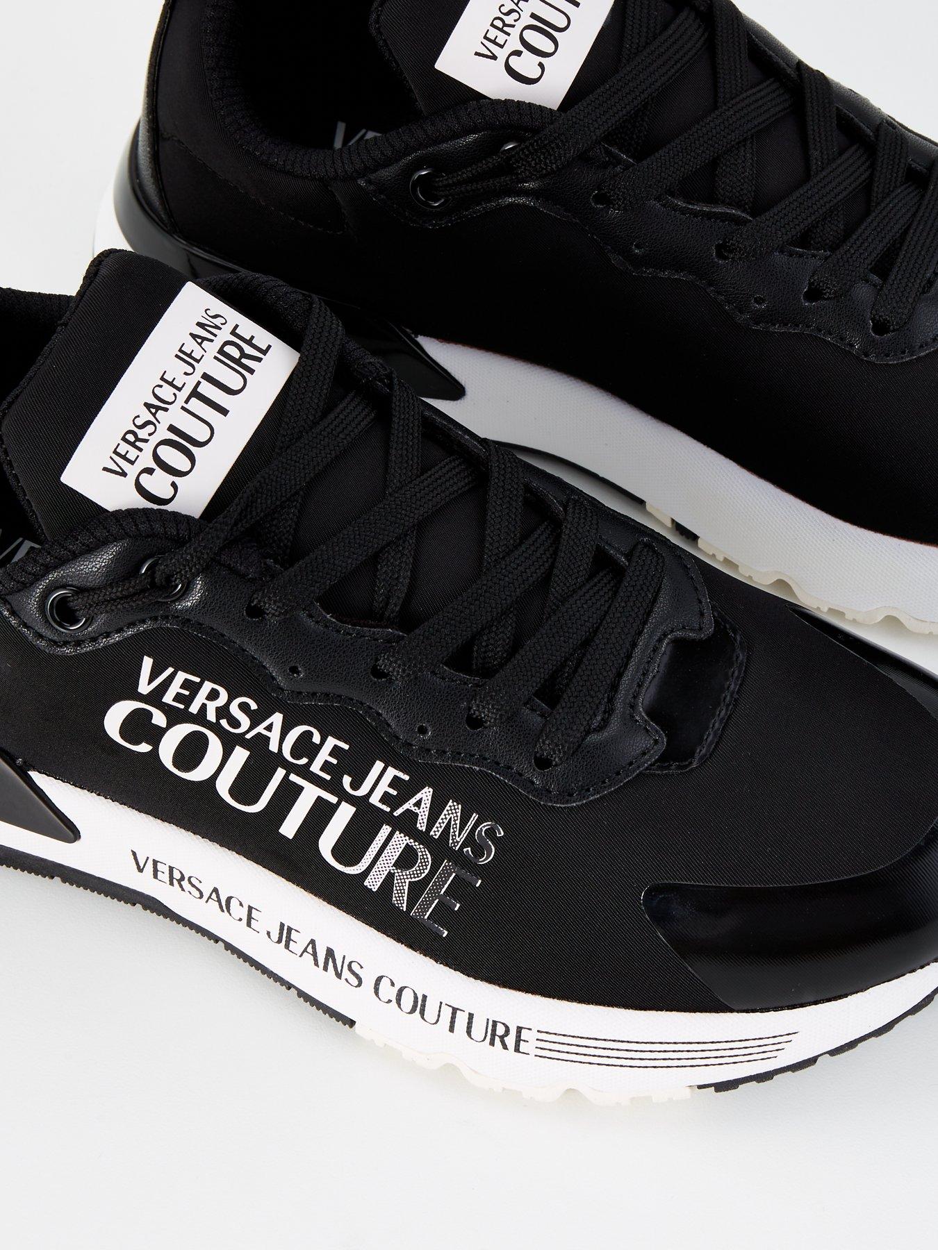 Versace jeans couture sneakers zwart sale