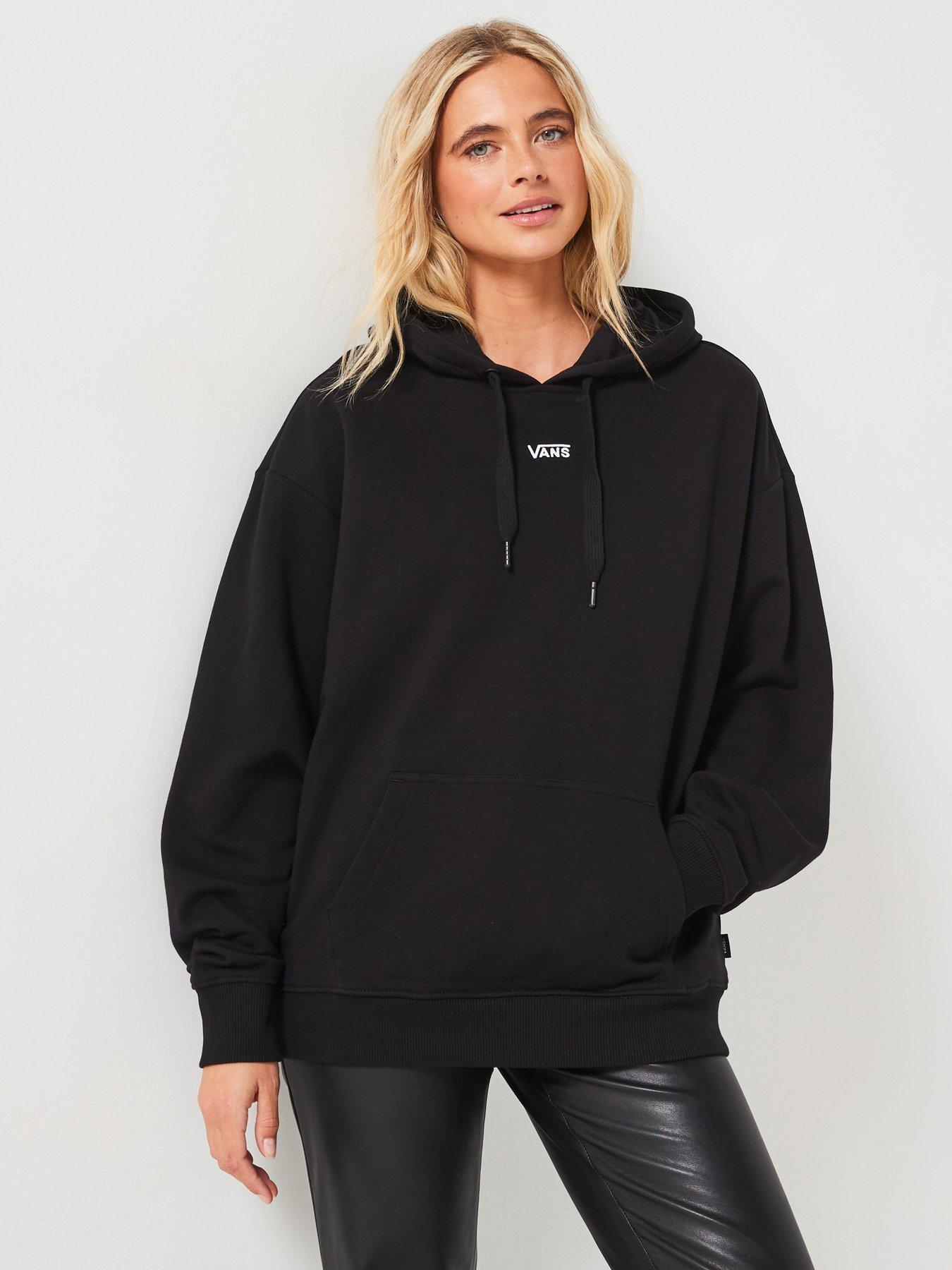 Vans Women s Flying V Oversized Hoodie Black Very