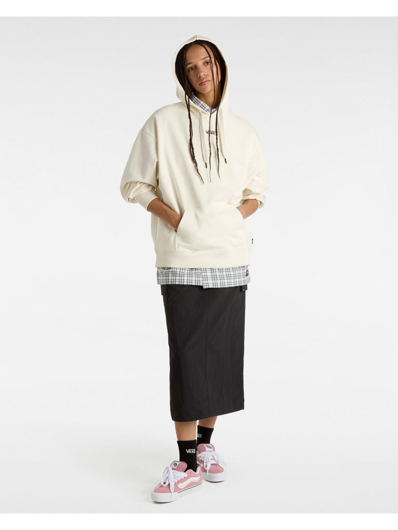 Image 3 of 5 of Vans Women's Flying V Oversized Hoodie - Beige