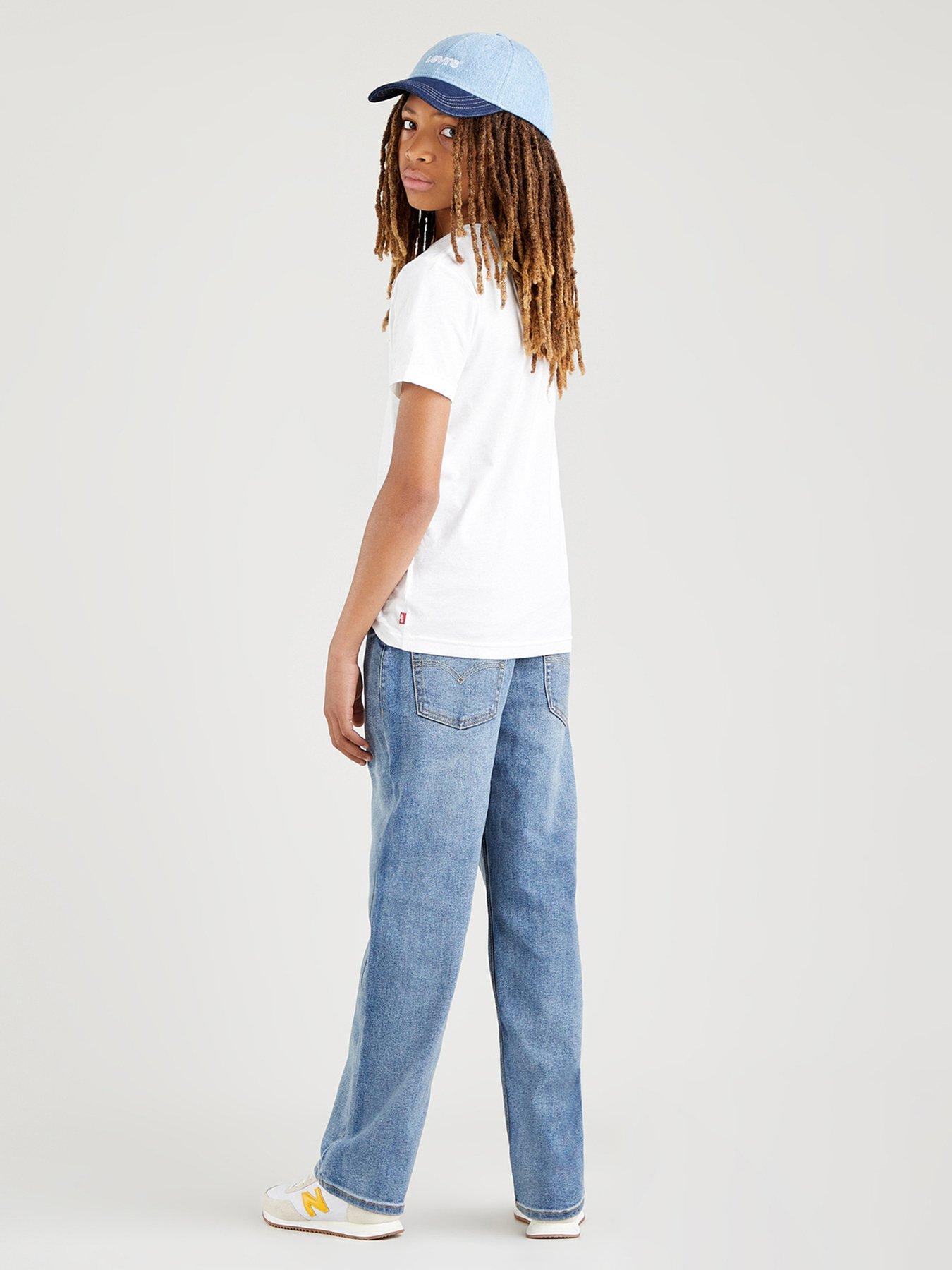 Image 3 of 6 of Levi's Boys Stay Loose Taper Jeans - Blue