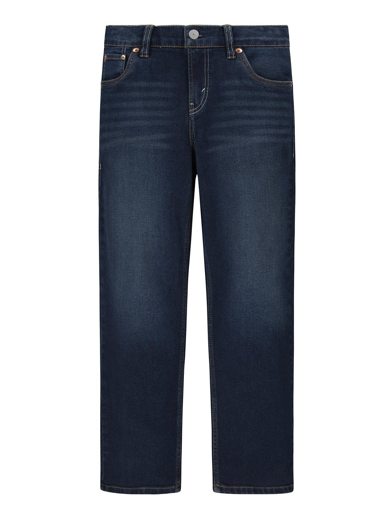 undefined Boys Stay Loose Taper Jeans - Blue