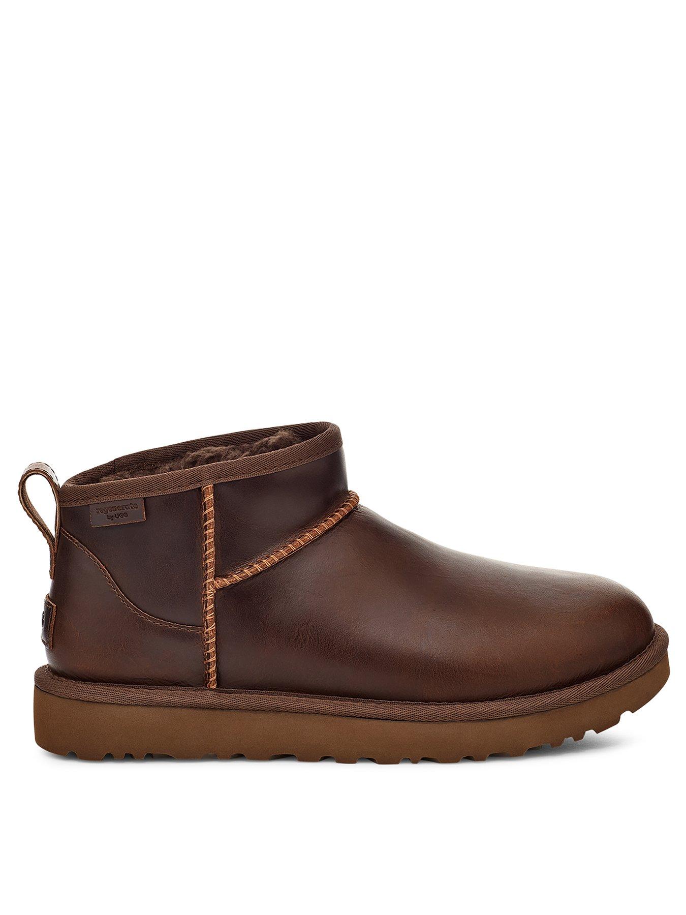 Womens leather ugg boots sale sales