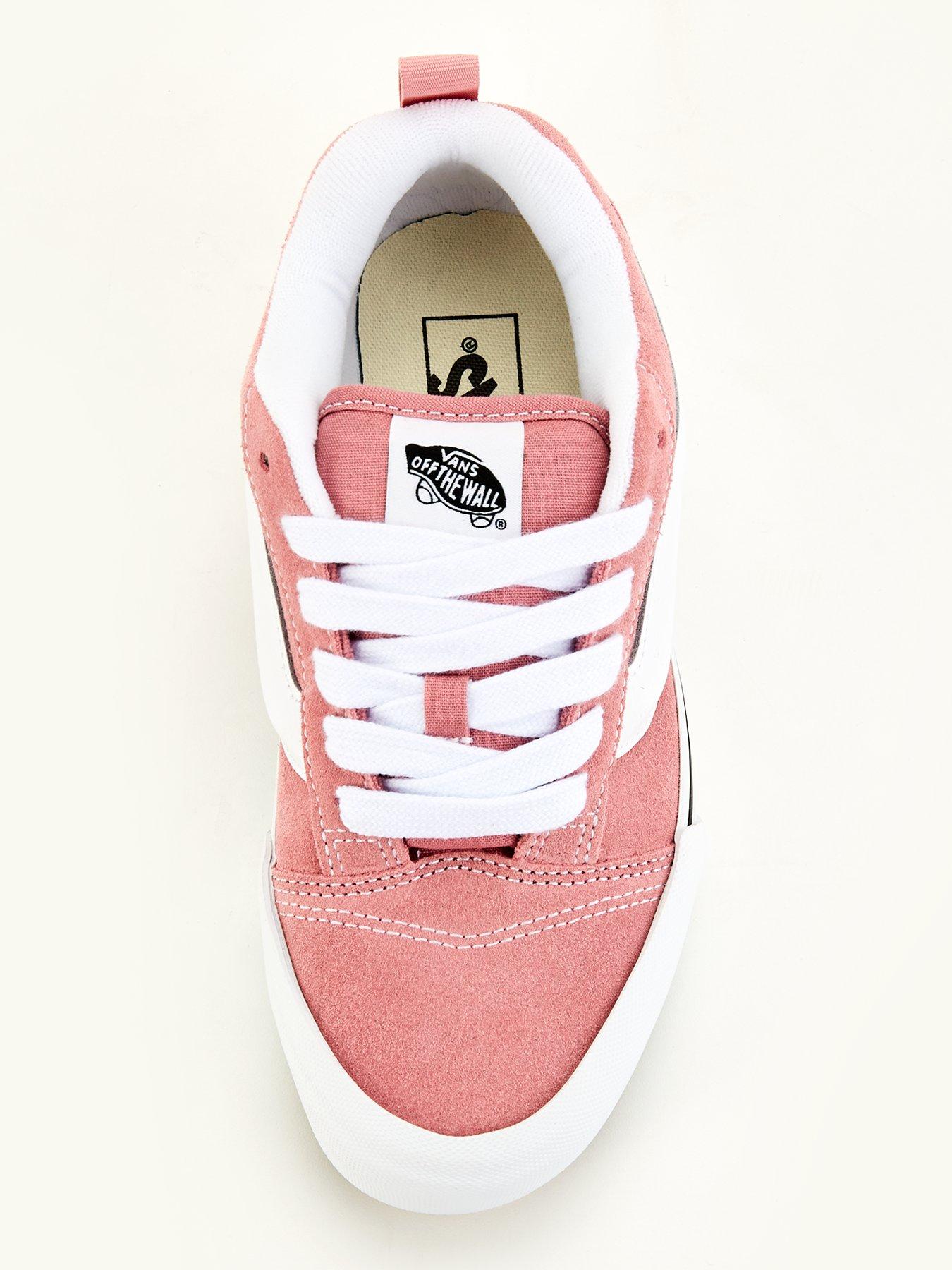 Pink suede vans womens hotsell