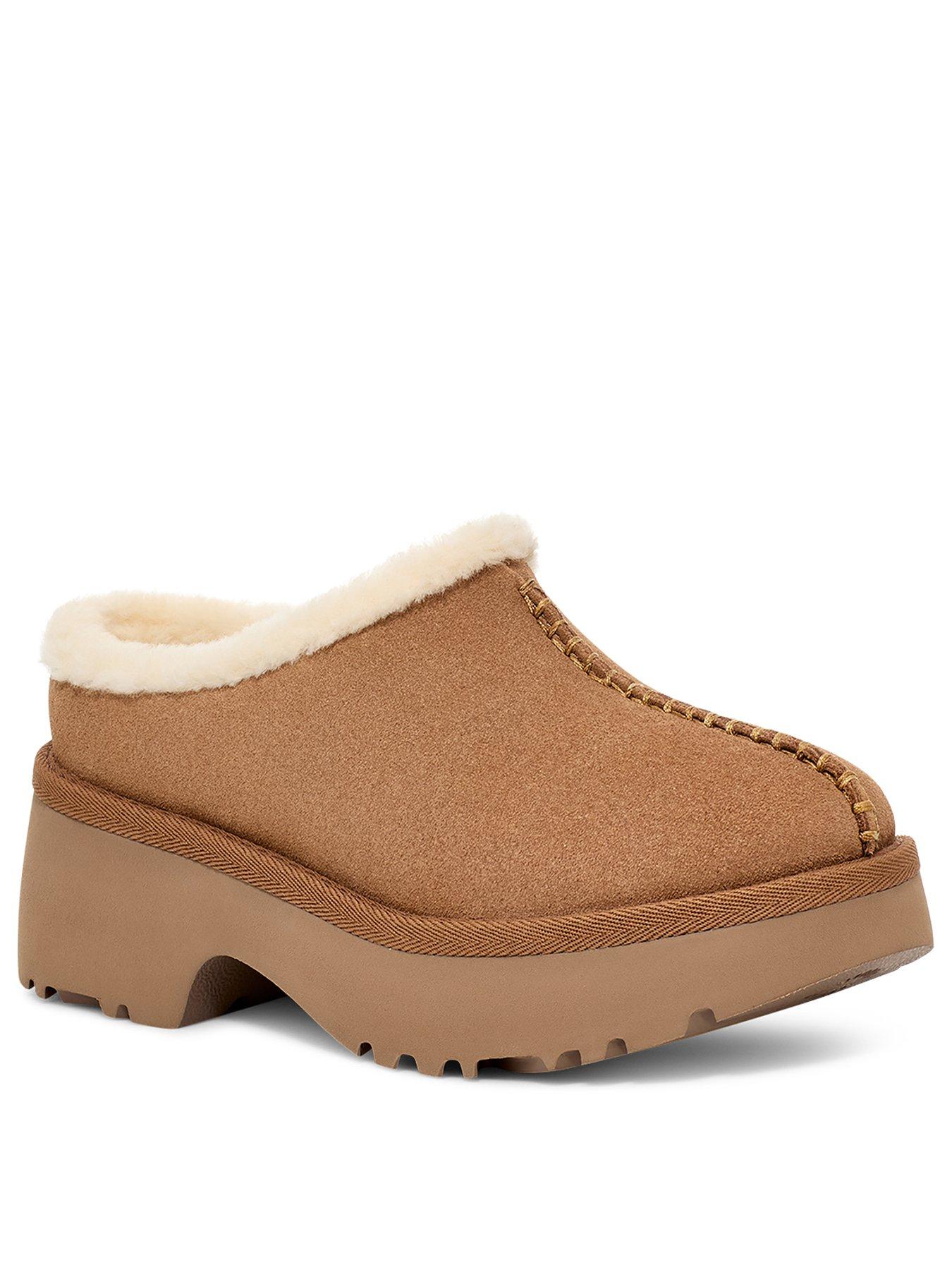 UGG W New Heights Cozy Clog Chestnut Very