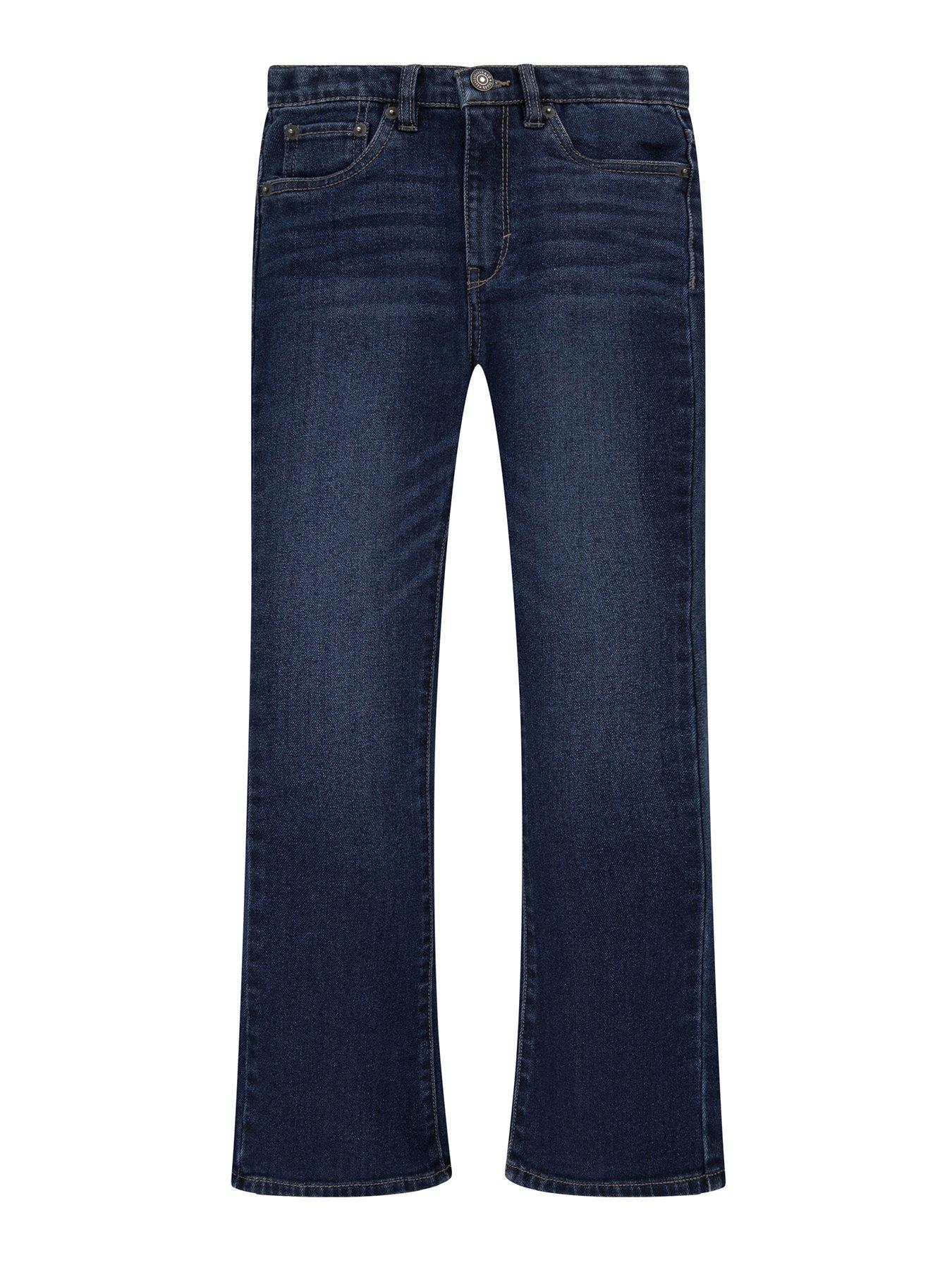 Levi's Girls 726 High Rise Flare Jeans - Blue
