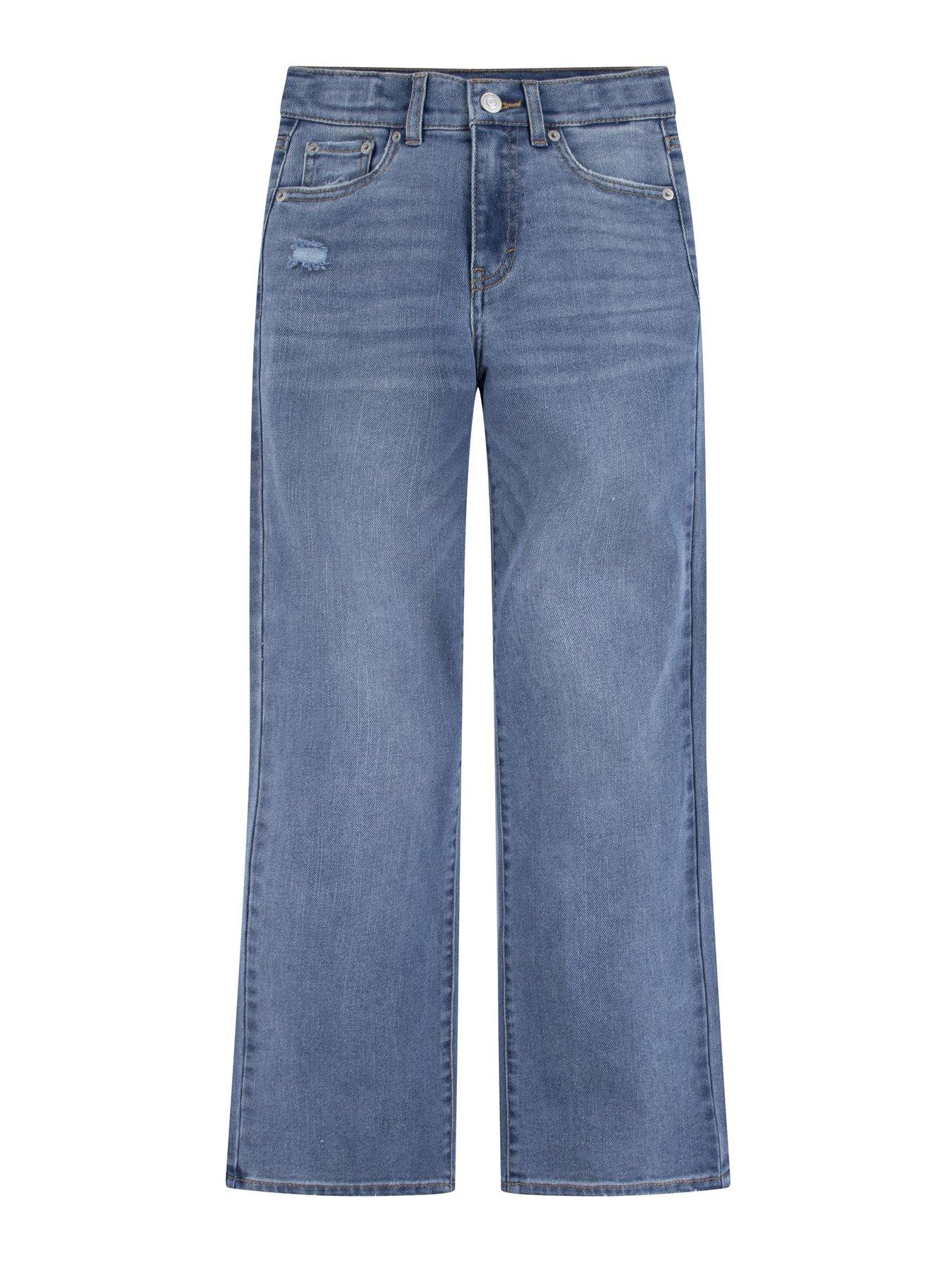 Levi's Girls Wide Leg Jeans - Blue