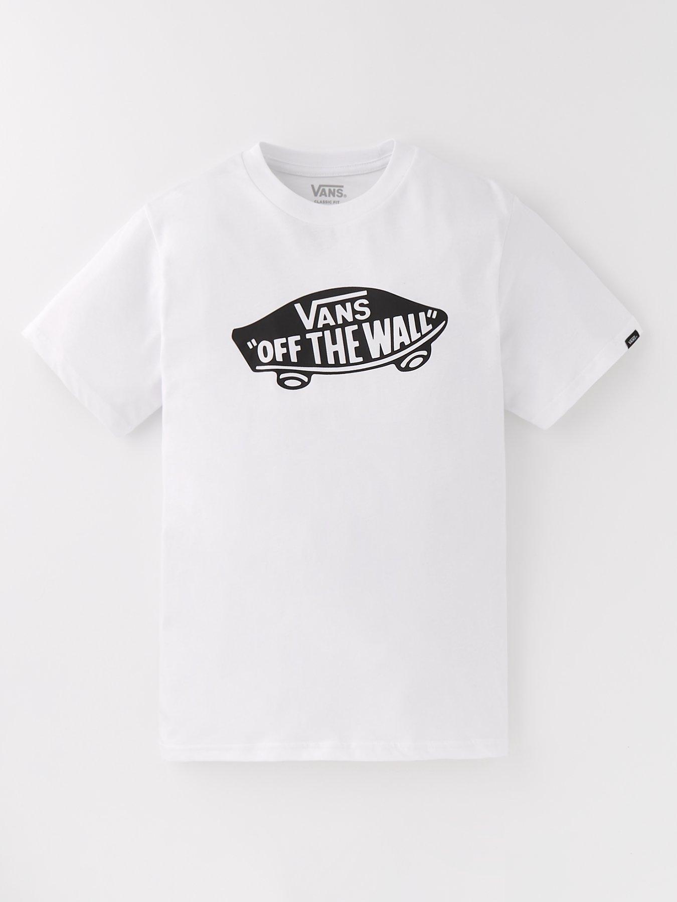 Vans Kids Style 76 T-shirt - White, White, Size S=7-8 Years