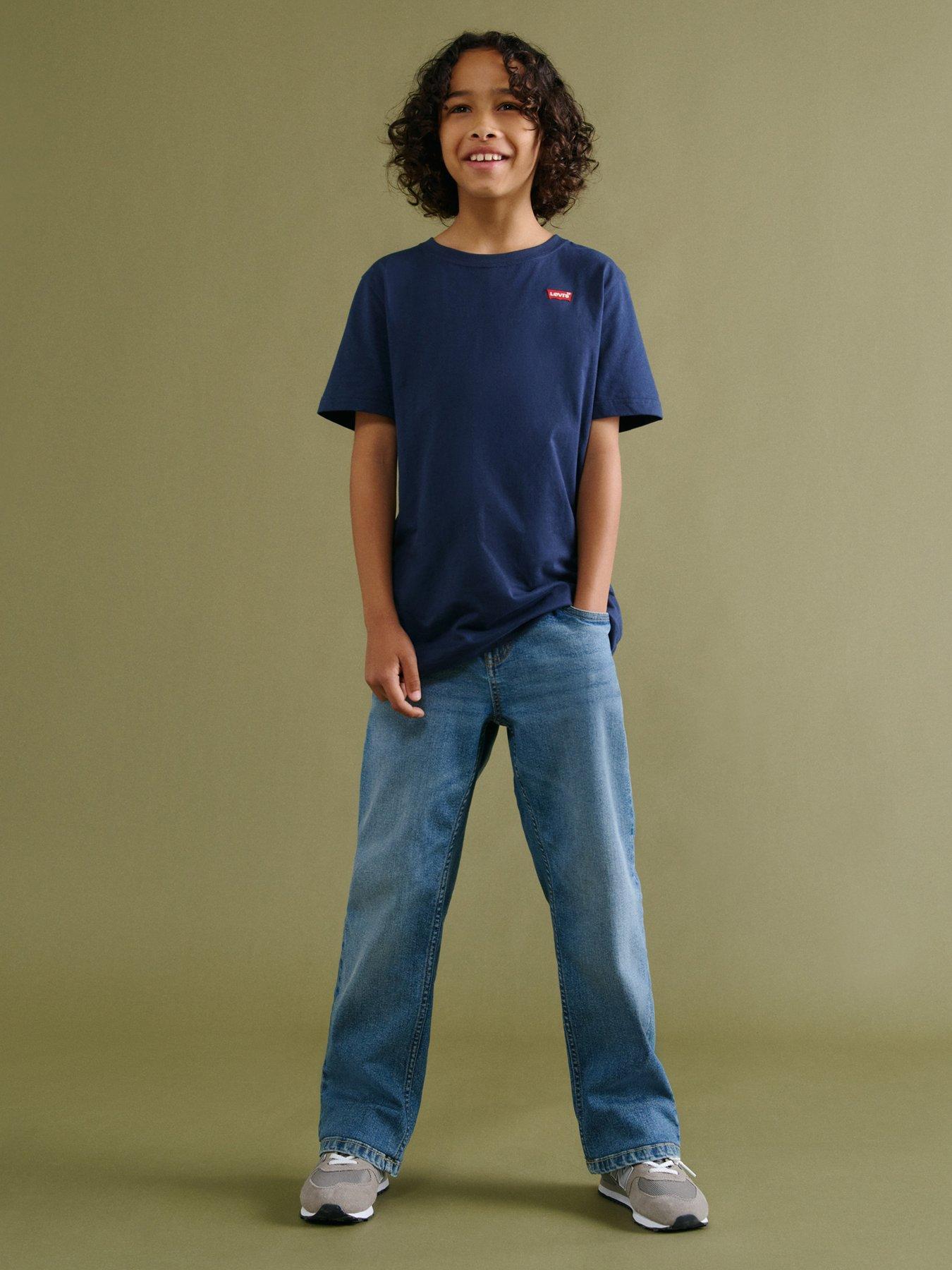 Image 1 of 6 of Levi's Boys 551z Authentic Straight Jean - Blue