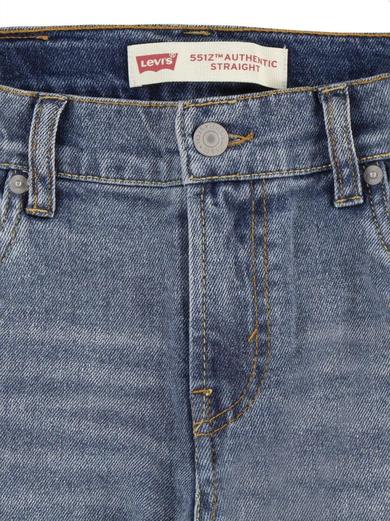 Image 5 of 6 of Levi's Boys 551z Authentic Straight Jean - Blue