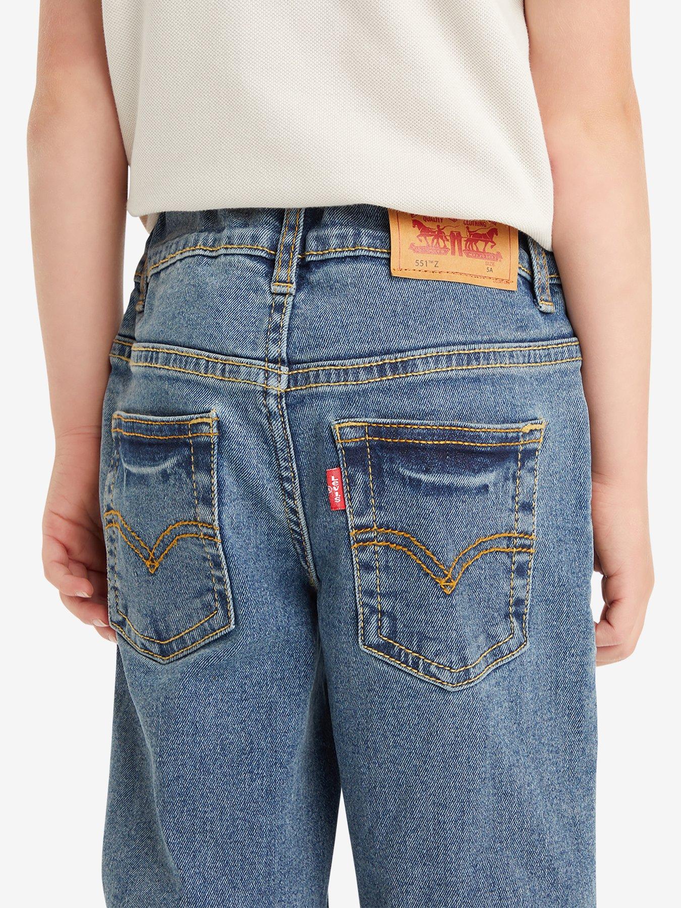 Image 6 of 6 of Levi's Boys 551z Authentic Straight Jean - Blue