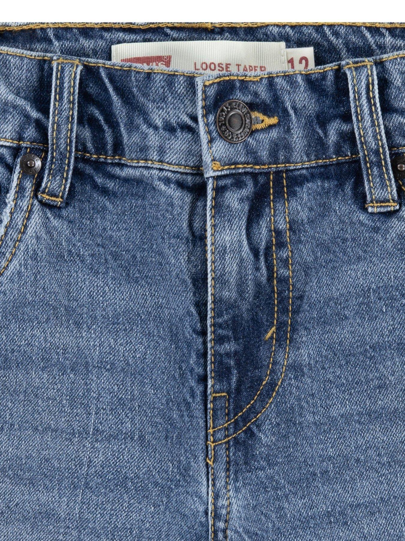 Image 3 of 4 of Levi's Boys Stay Loose Taper Jeans - Blue