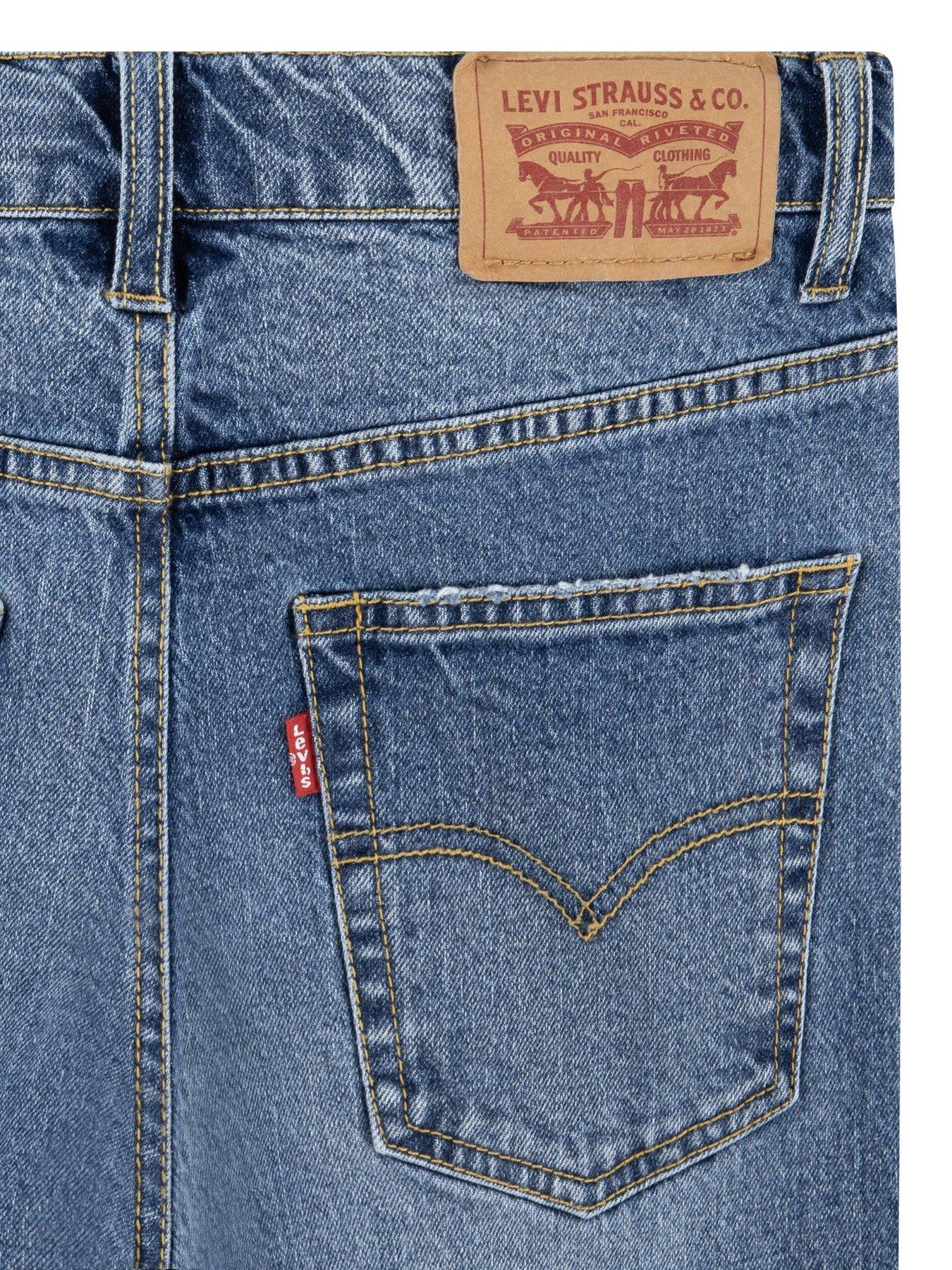 Image 4 of 4 of Levi's Boys Stay Loose Taper Jeans - Blue