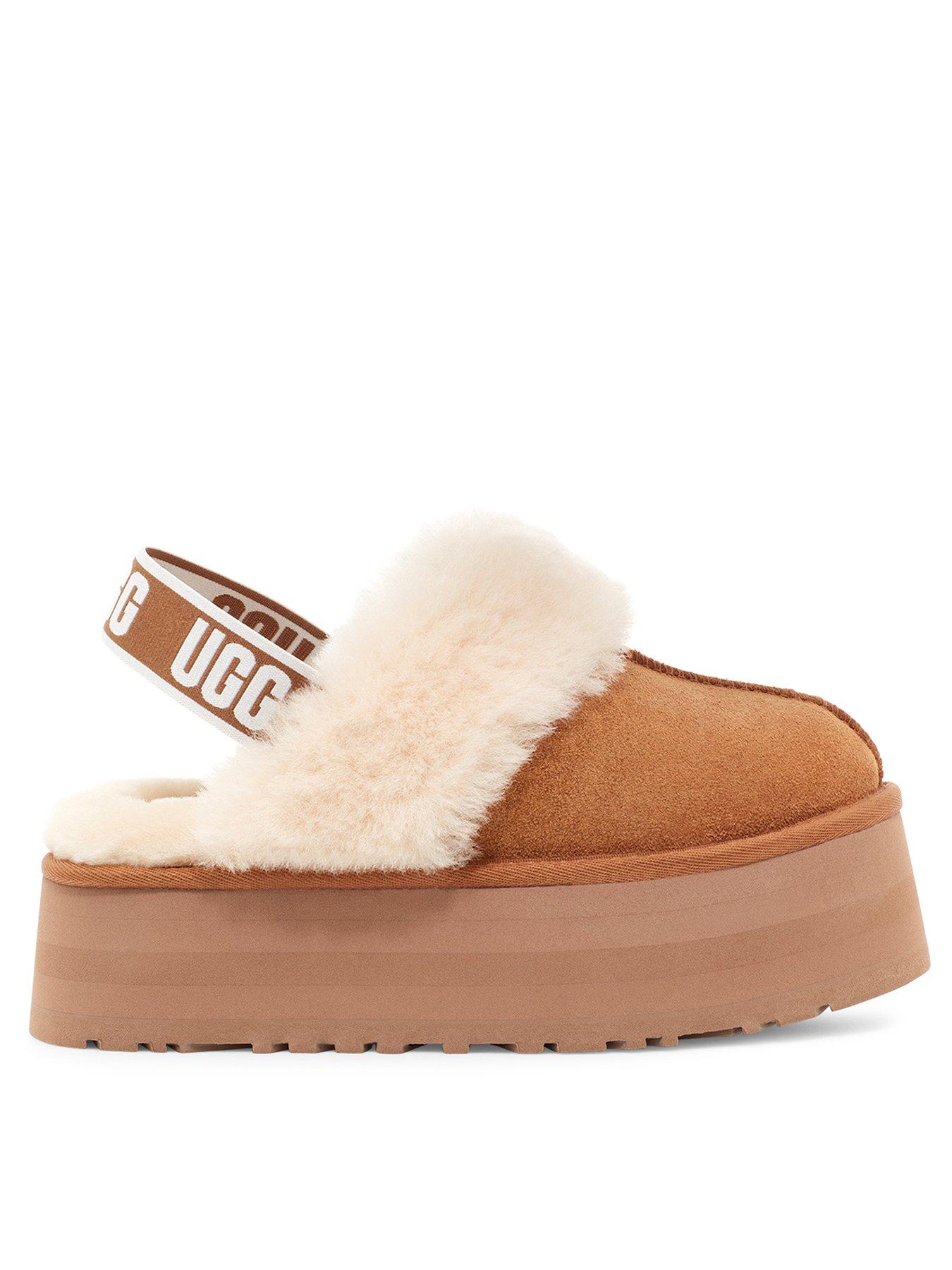 UGG Womens Funkette Slipper - Chestnut