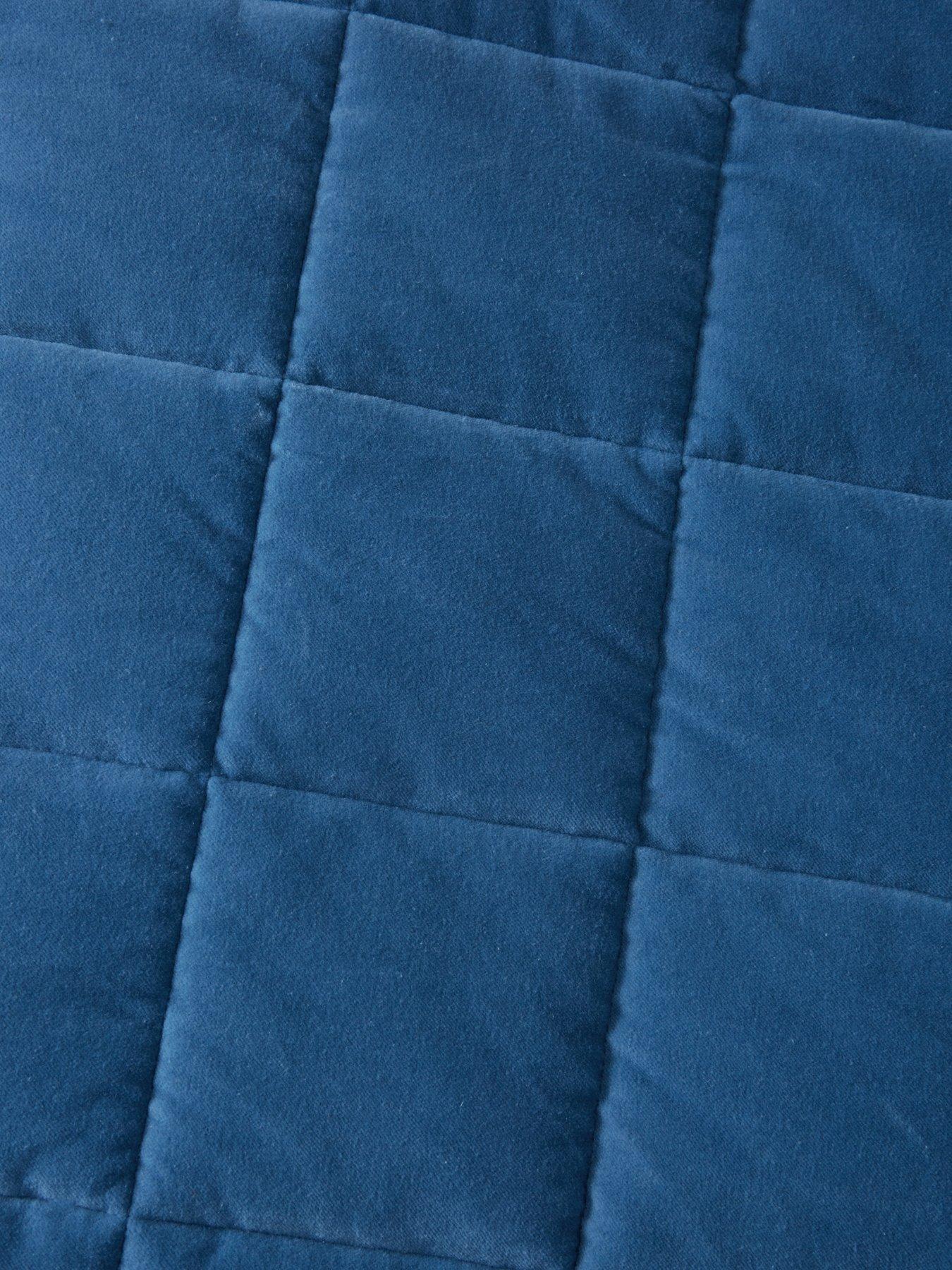 Image 3 of 4 of Very Home Square Stitch Quilted Bedspread 165X240cm