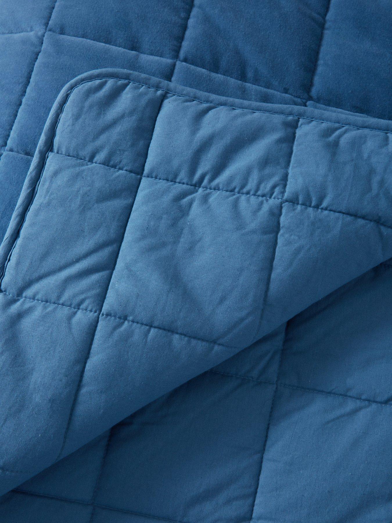 Image 4 of 4 of Very Home Square Stitch Quilted Bedspread 165X240cm