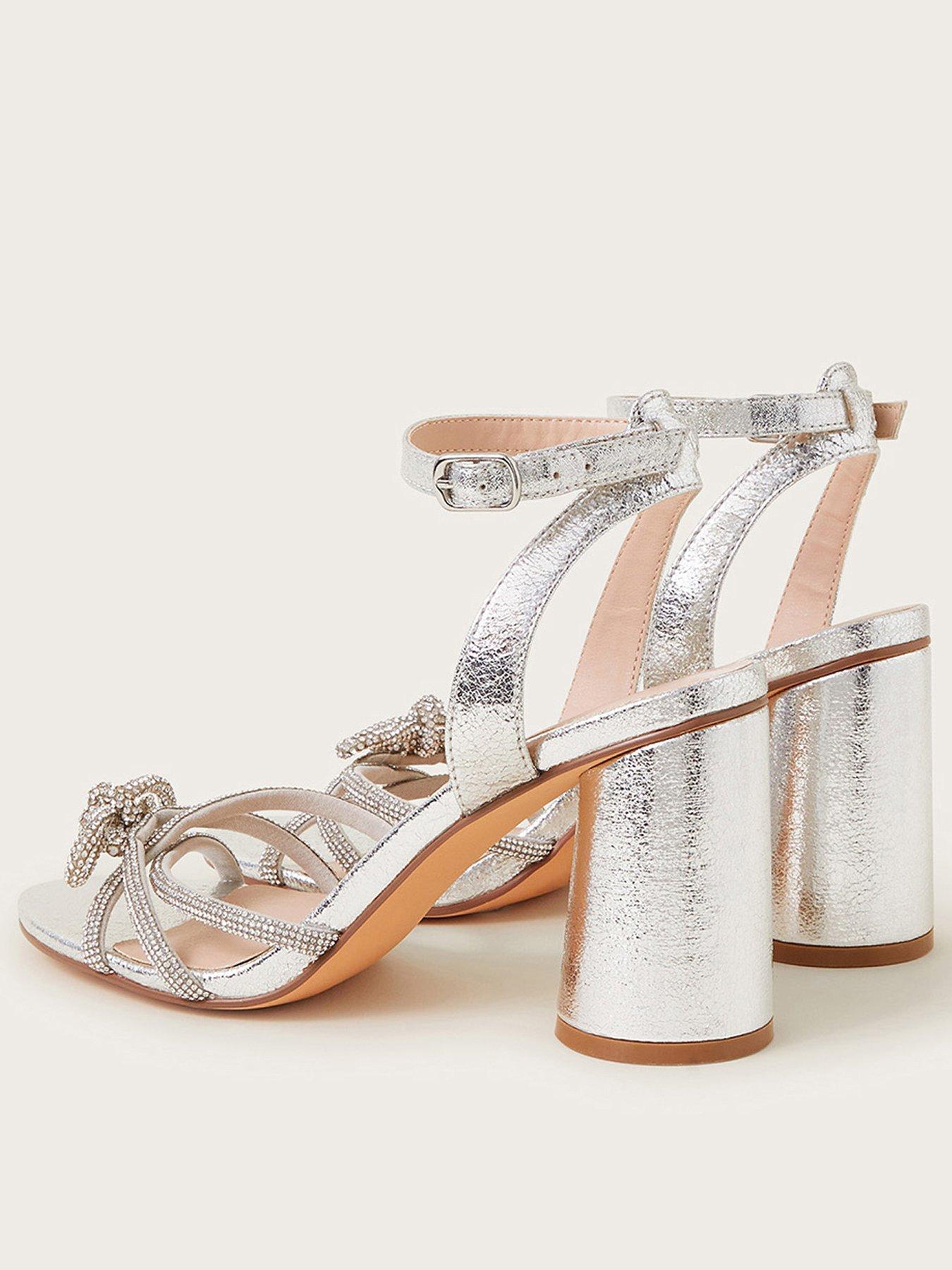 Image 3 of 4 of Monsoon Dalia Diamante Bow Heels