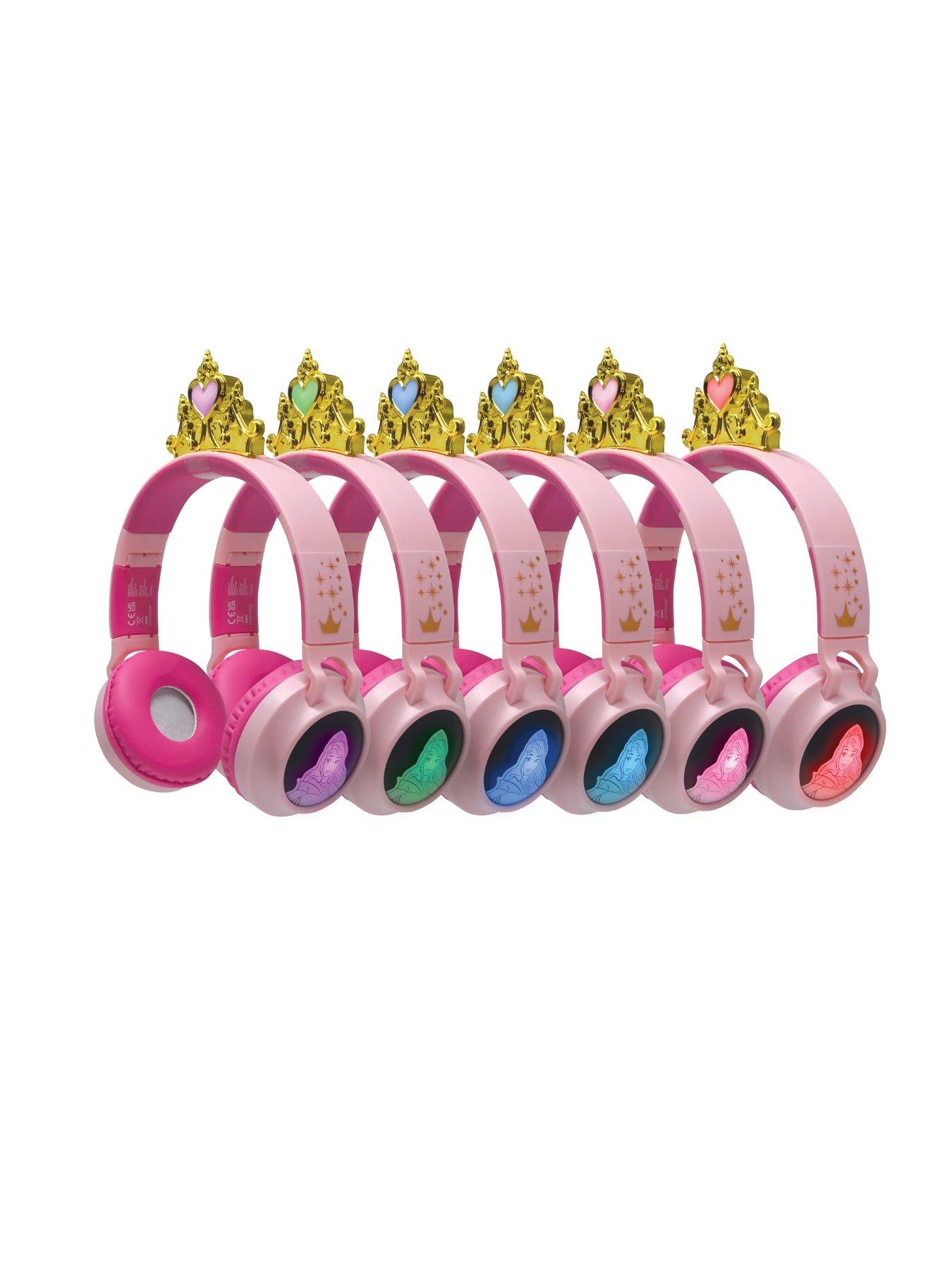 Image 2 of 7 of Disney Princess Light Up 3D Bluetooth Headphones