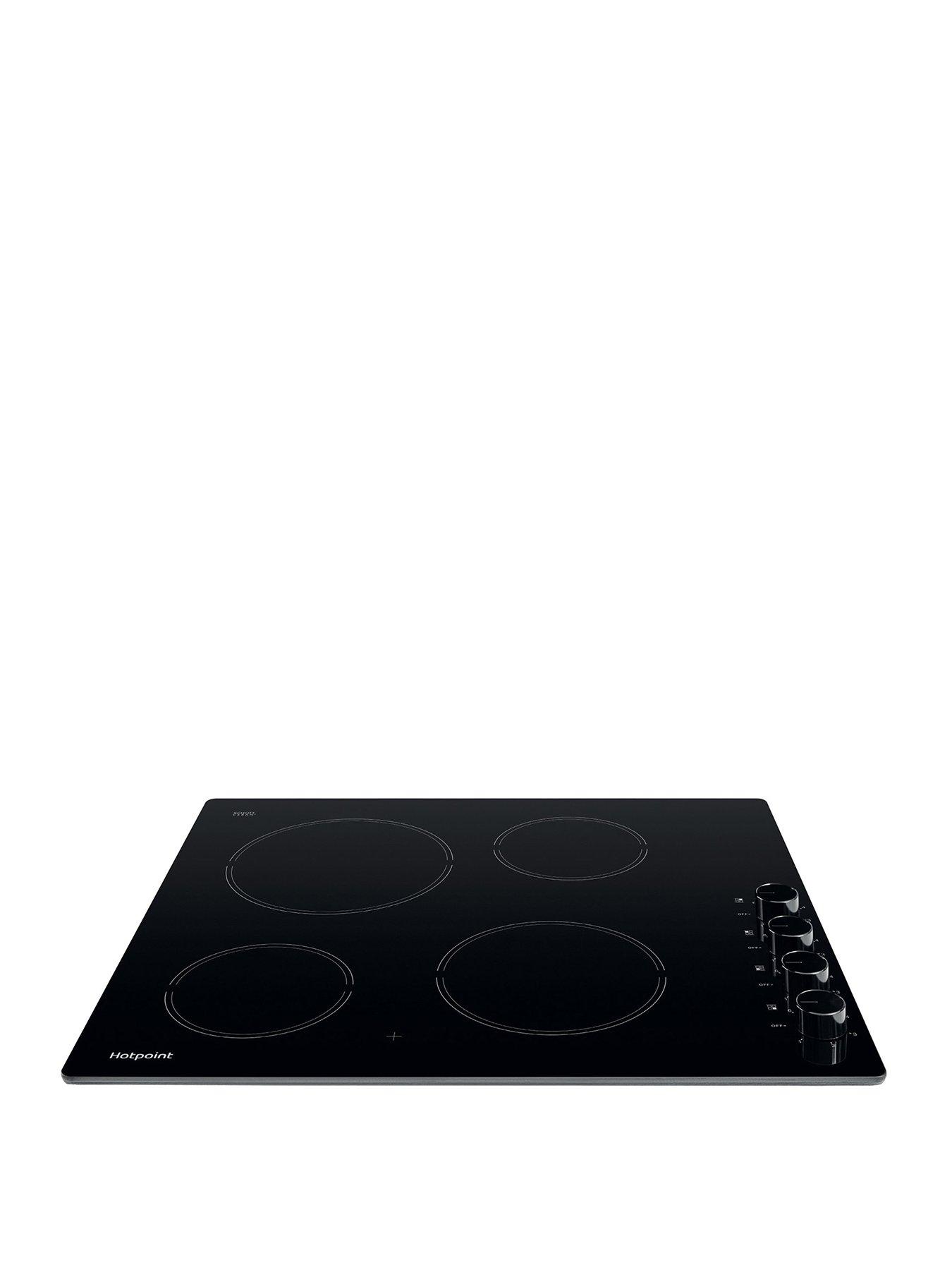 Hotpoint HR 620 R H 60cm Wide Ceramic Hob - Black