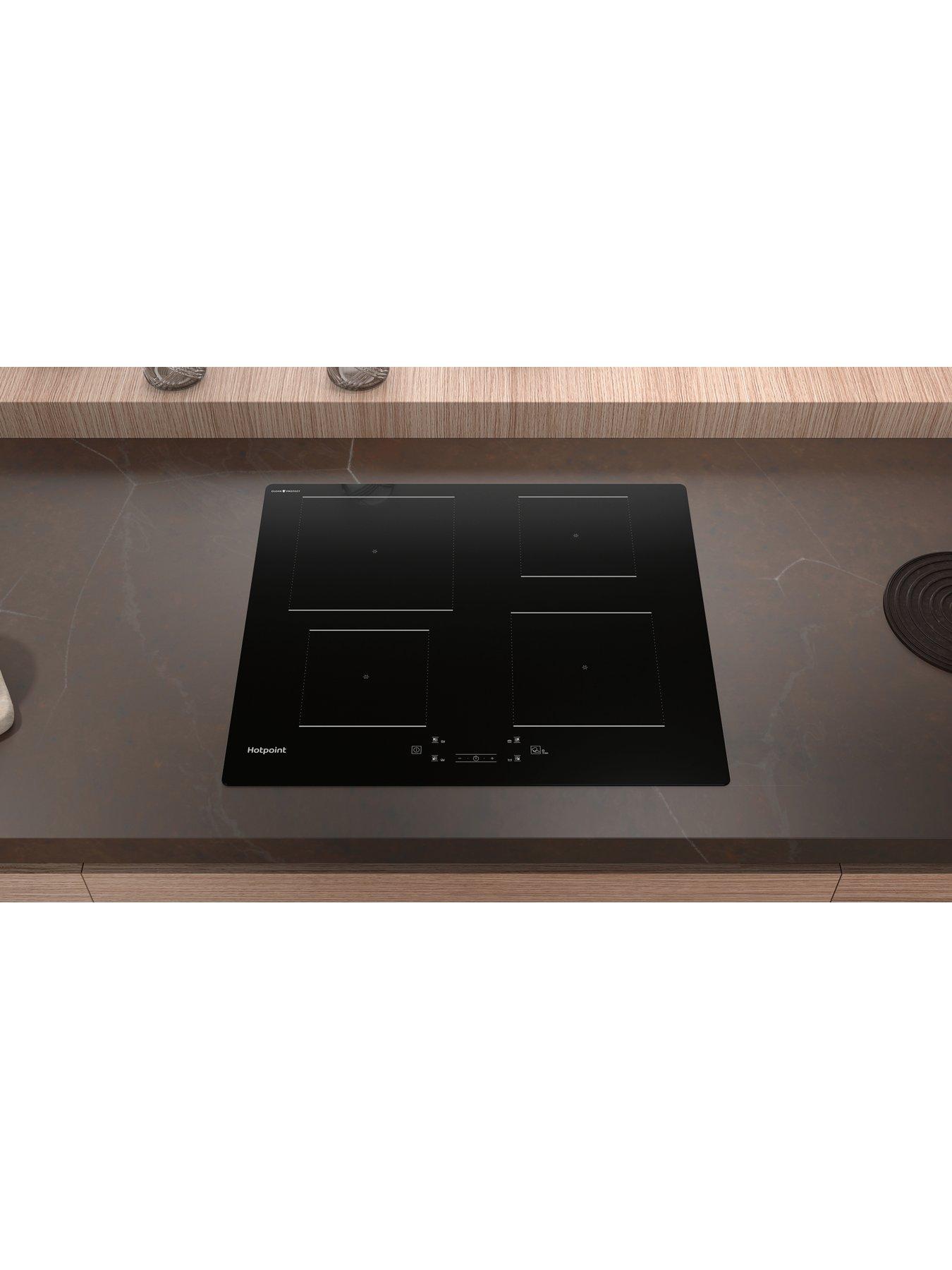 Image 4 of 8 of Hotpoint CleanProtect TQ1460SCPNE 60cm Induction Hob - Black