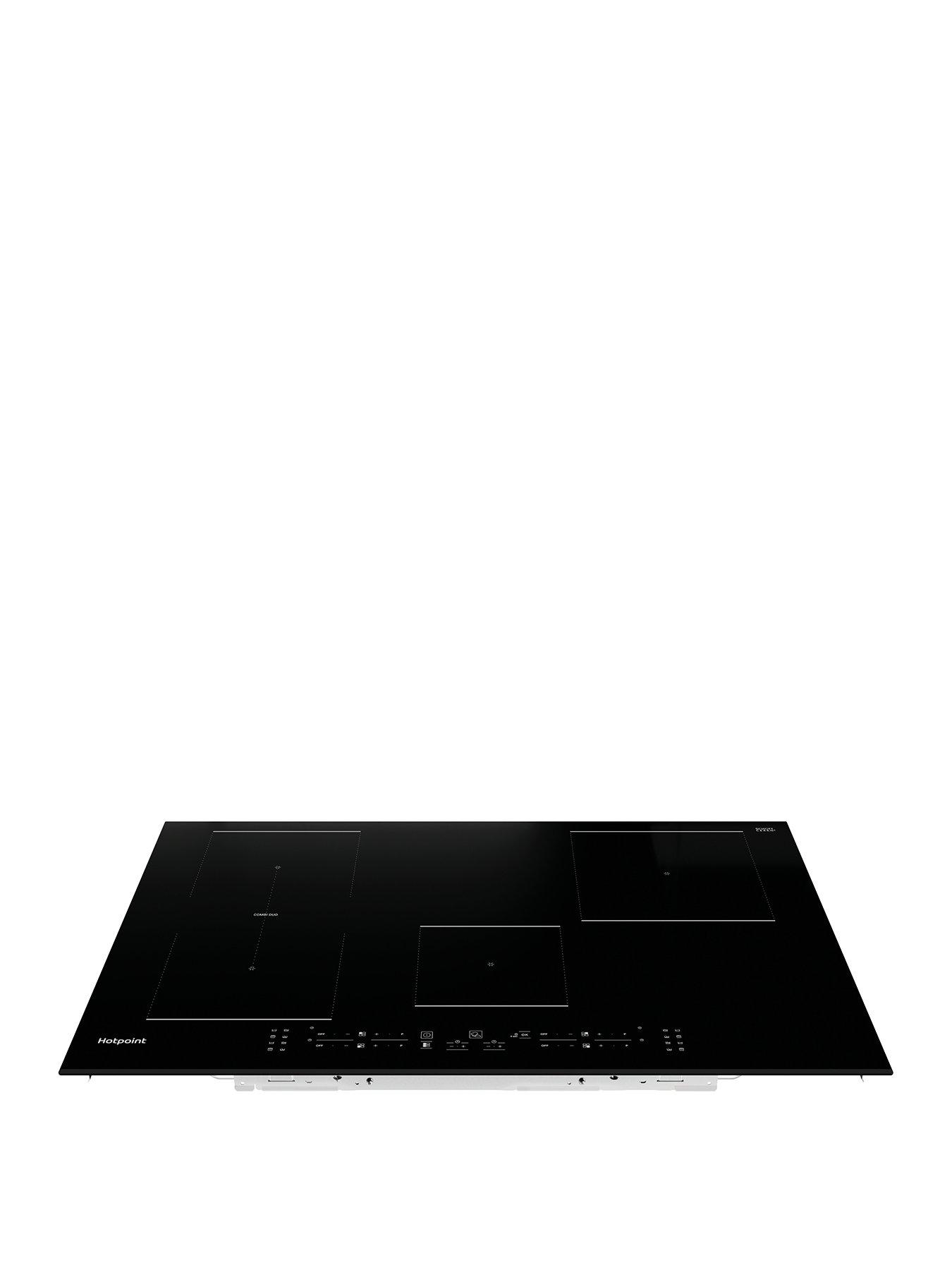 Product photograph of Hotpoint My Menu Tb3977bbf 77cm Induction Hob - Black - Hob Only from very.co.uk