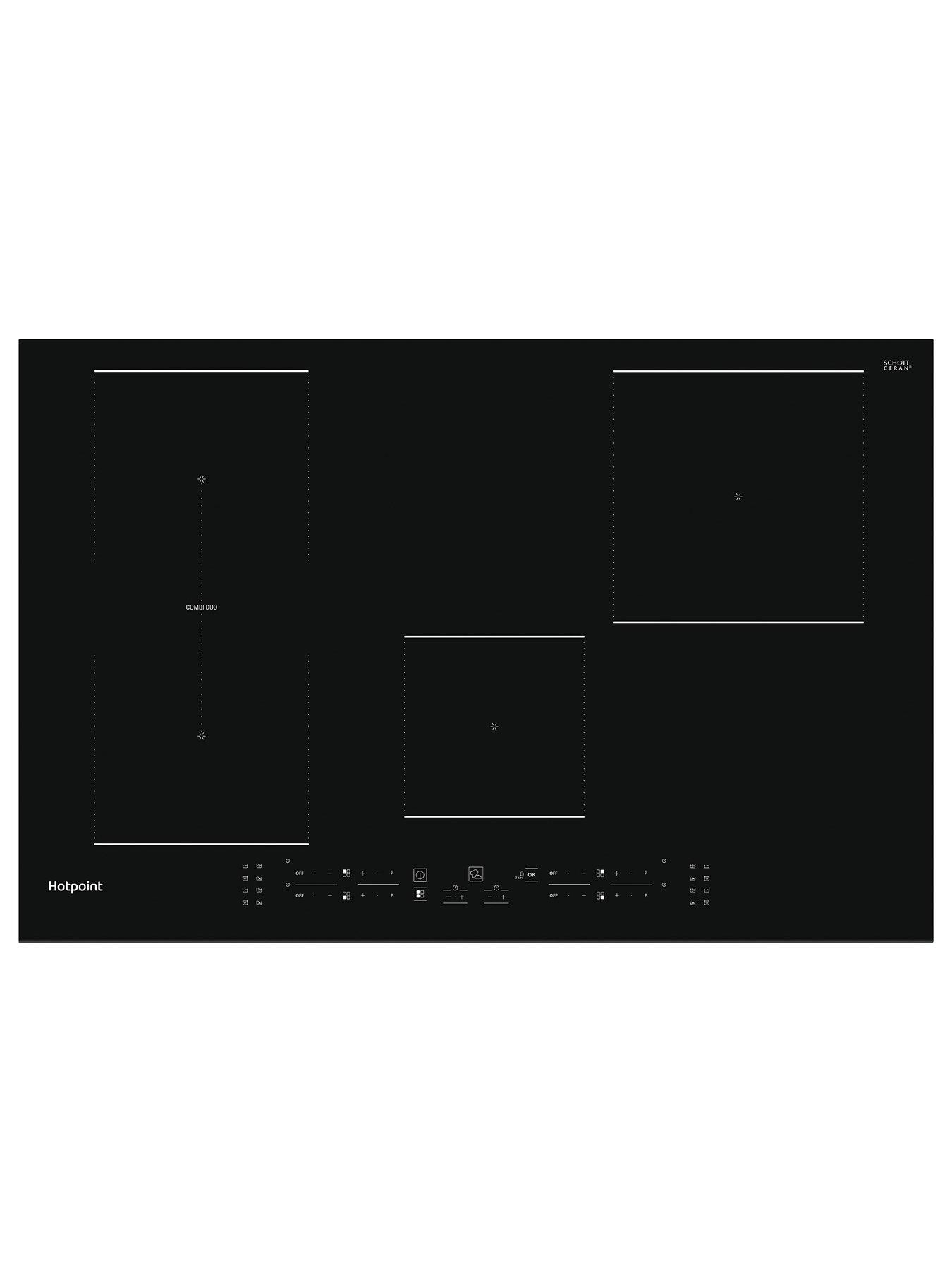 Image 2 of 8 of Hotpoint My Menu TB3977BBF 77cm Induction Hob - Black