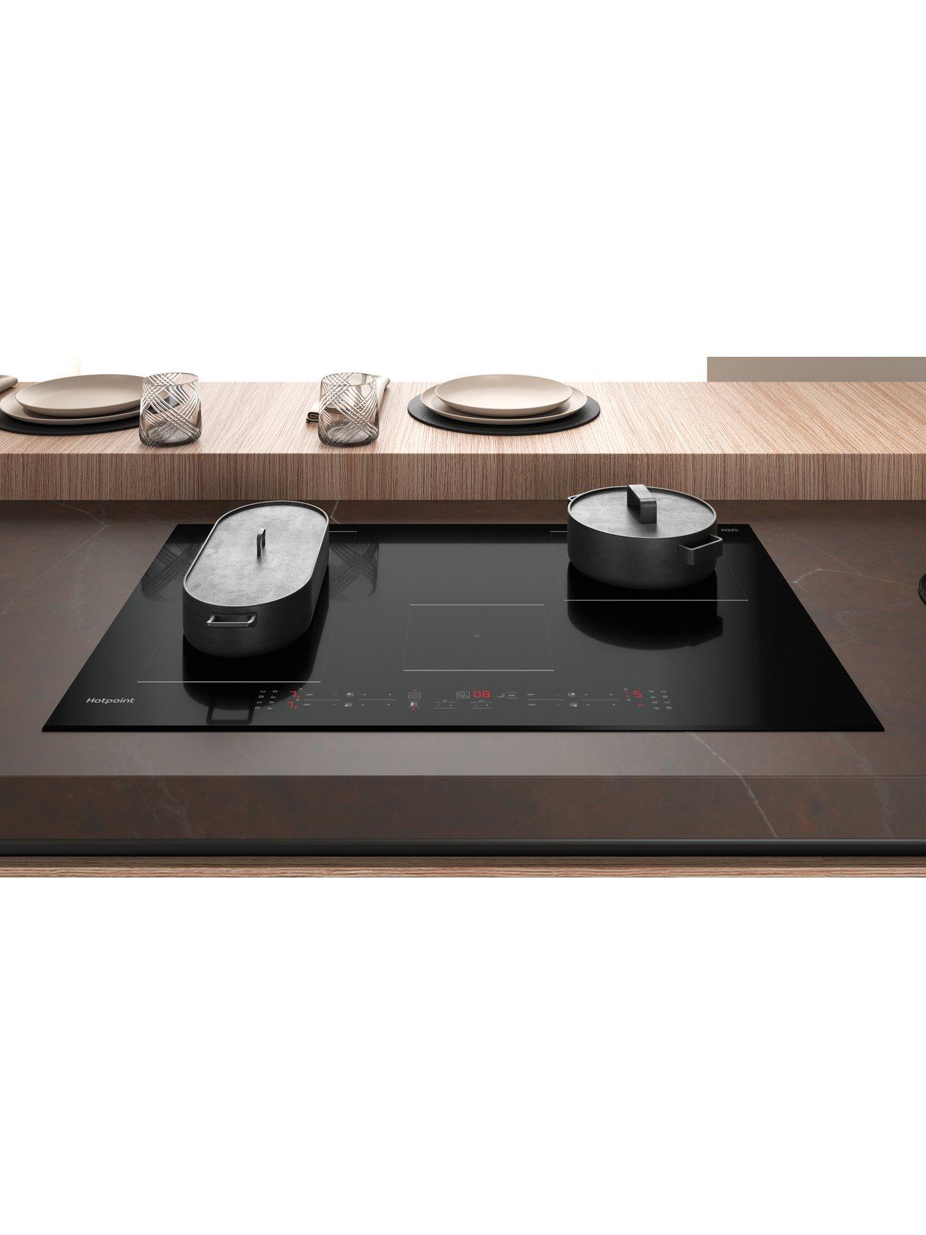 Image 4 of 8 of Hotpoint My Menu TB3977BBF 77cm Induction Hob - Black