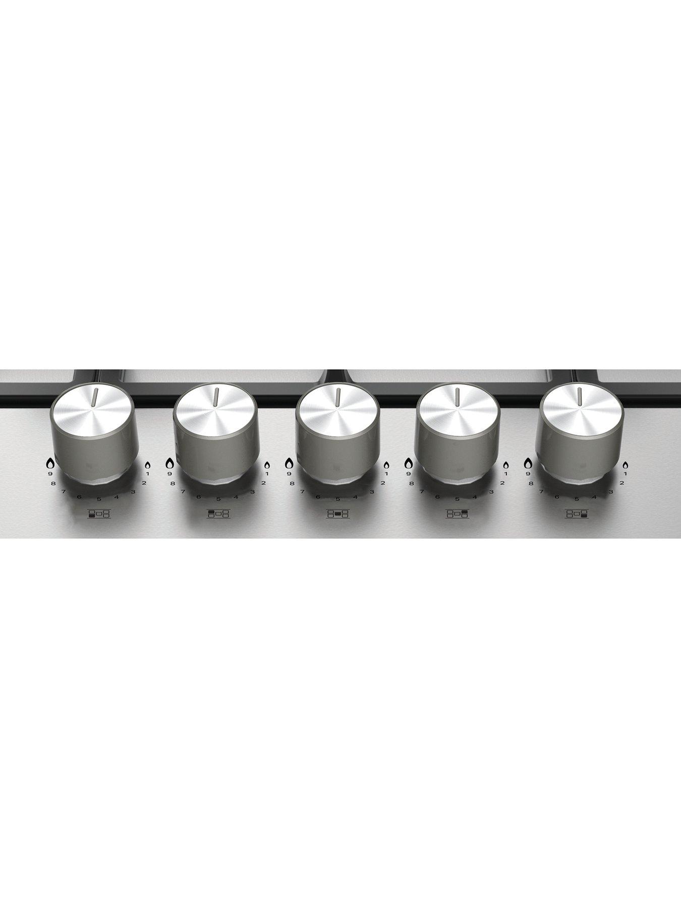 Image 3 of 6 of Hotpoint PPH75GDFIXUK 75cm Gas Hob - Stainless Steel